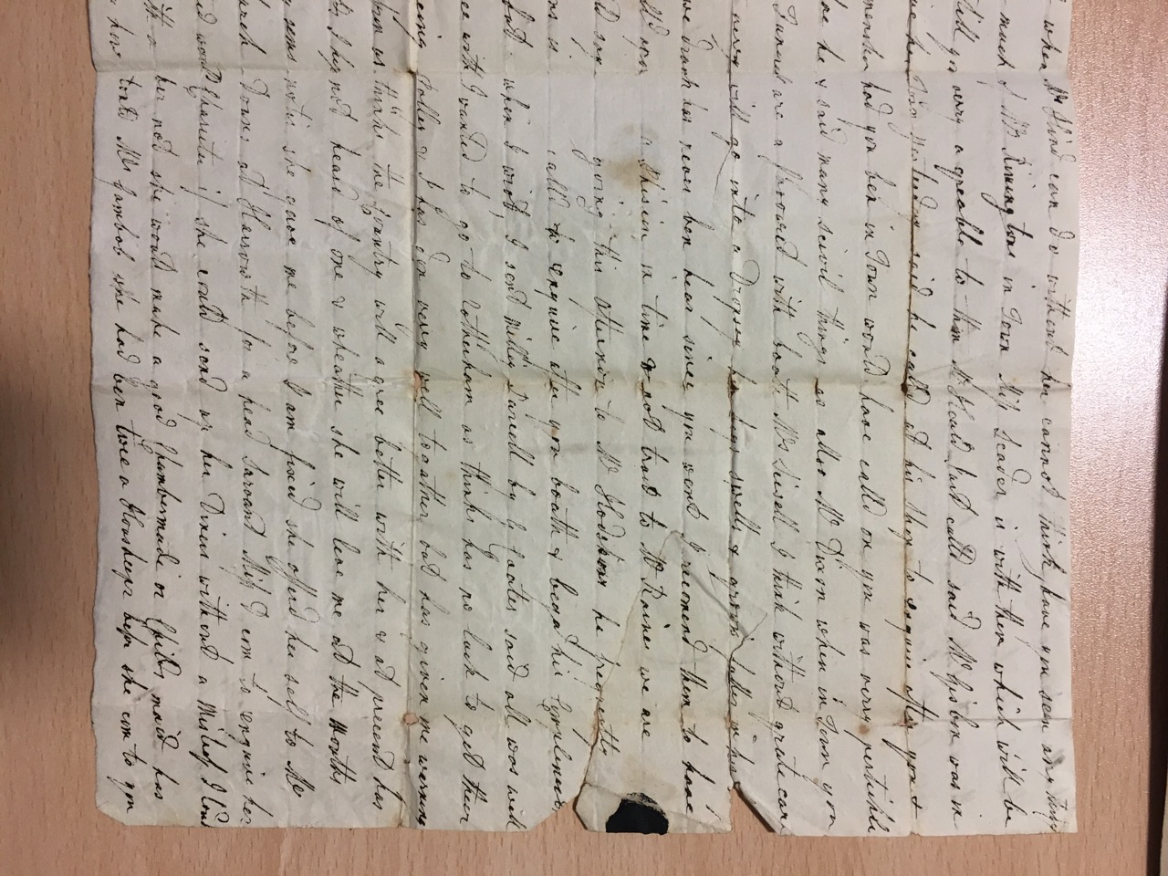 Image #3 of letter: Catherine Elliott to Ann Hare, 14 May