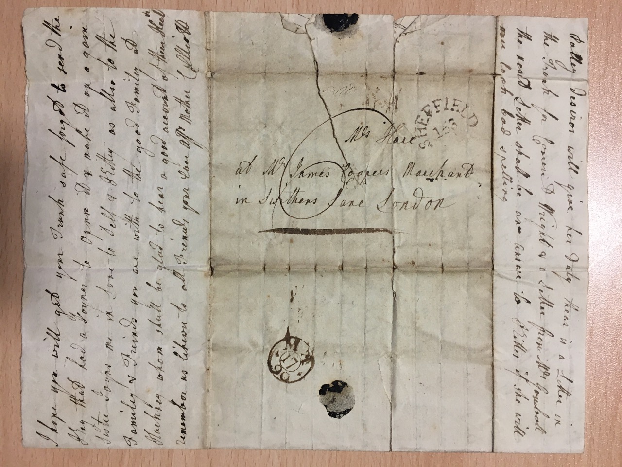 Image #4 of letter: Catherine Elliott to Ann Hare, 14 May