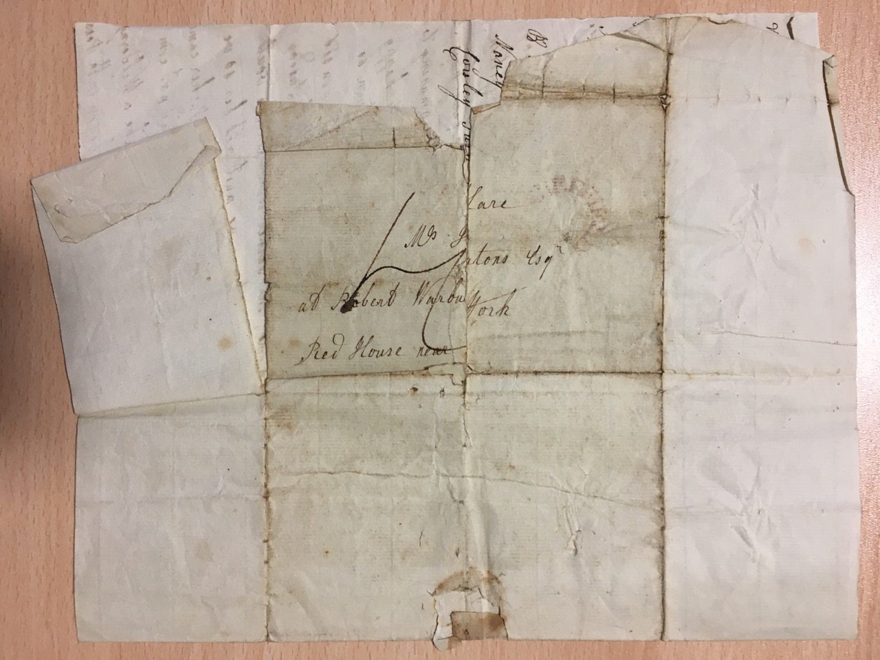 Image #3 of letter: Catherine Elliott to Ann Hare,  31 July 1795