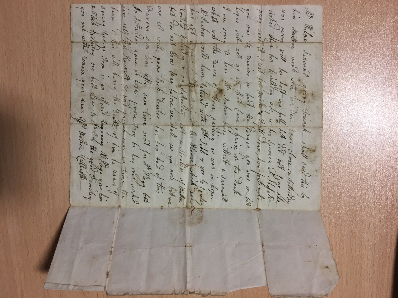Image #2 of letter: Catherine Elliott to Ann Hare, 8 November