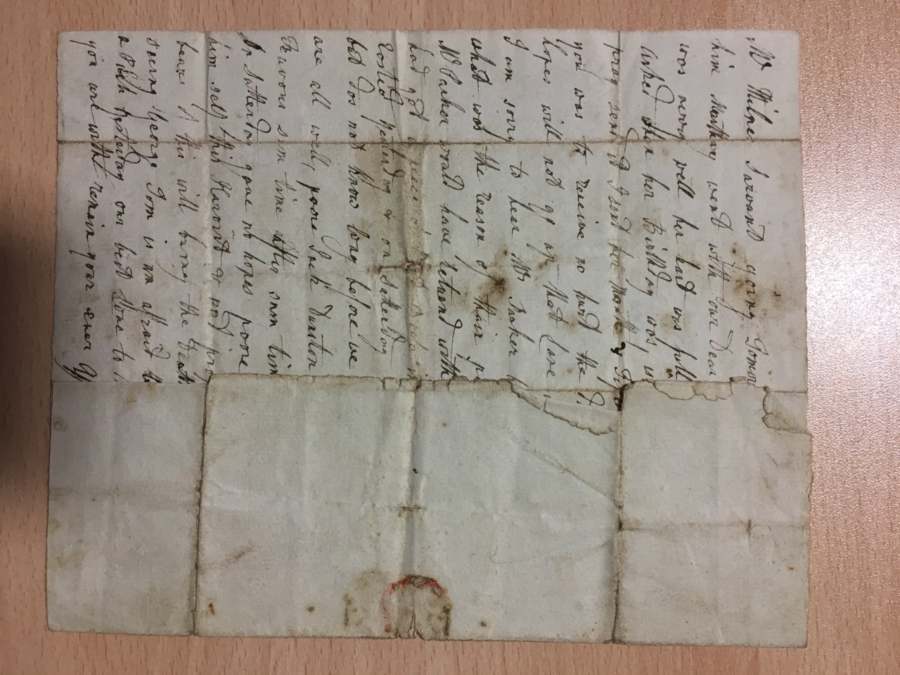 Image #3 of letter: Catherine Elliott to Ann Hare, 8 November