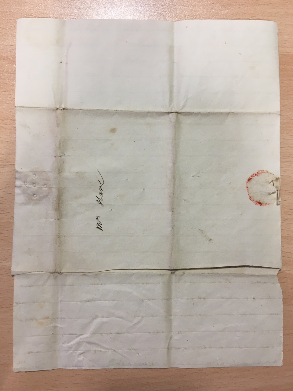 Image #3 of letter: Elizabeth Hare to Ann Hare, undated