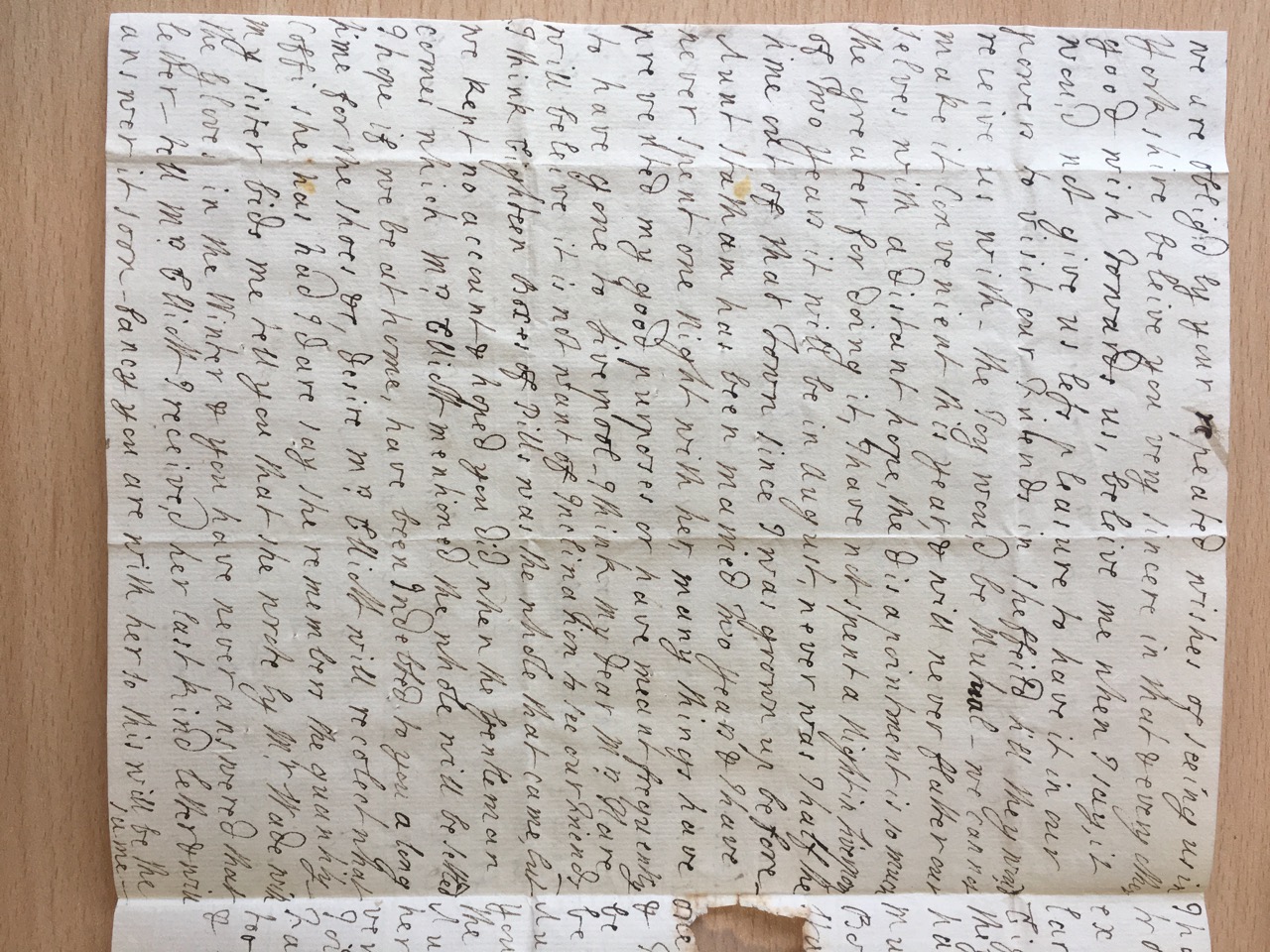 Image #2 of letter: Ellin Hesketh to Ann Hare, 15 June 1780