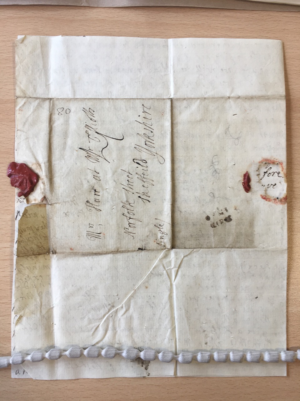 Image #4 of letter: Ellin Hesketh to Ann Hare, 15 June 1780