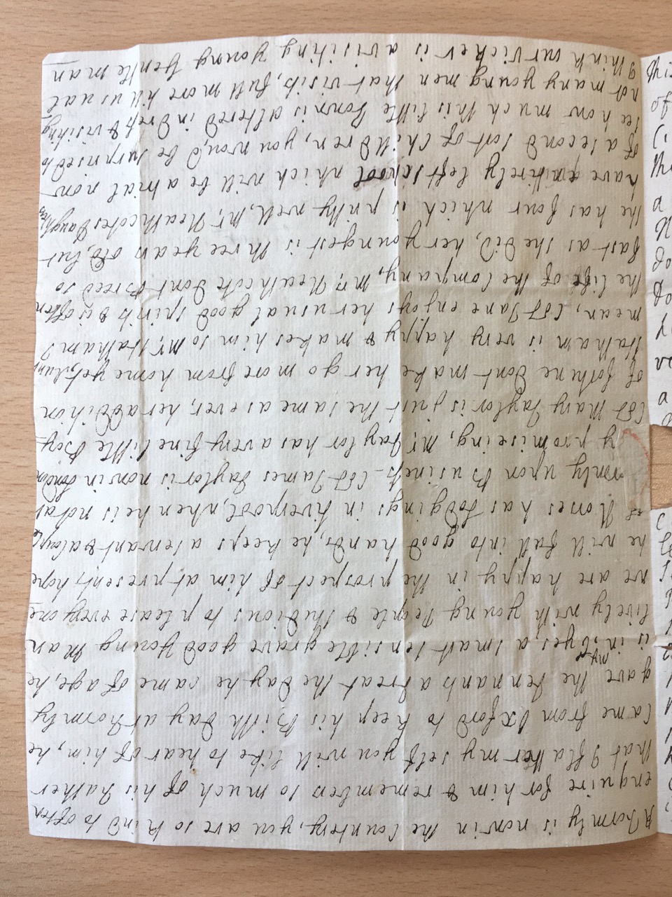 Image #1 of letter: Ellin Hesketh to Ann Hare, 28 June 1781