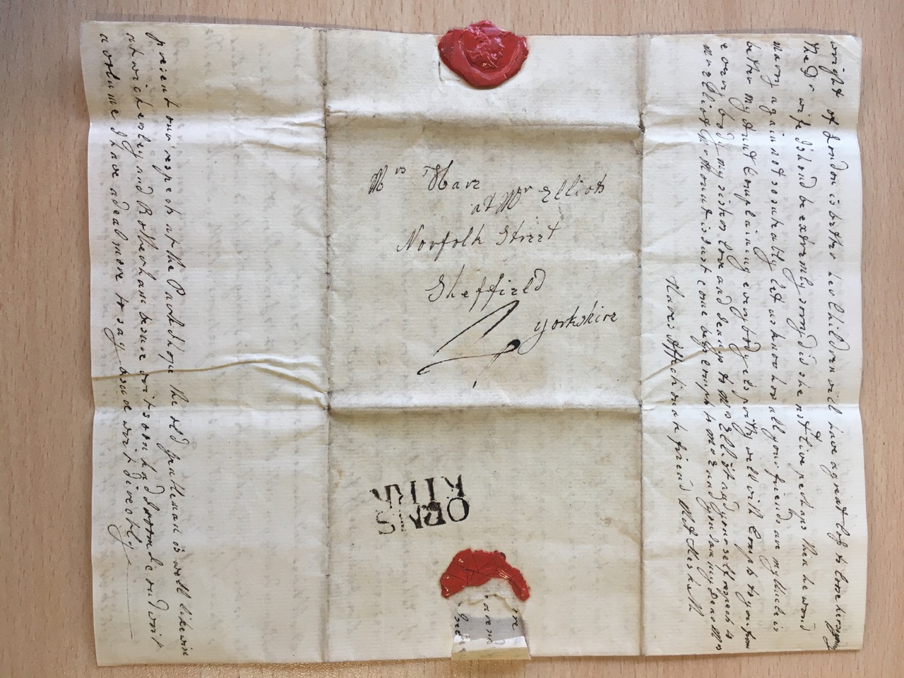 Image #4 of letter: Mary Ann Hesketh to Ann Hare, March