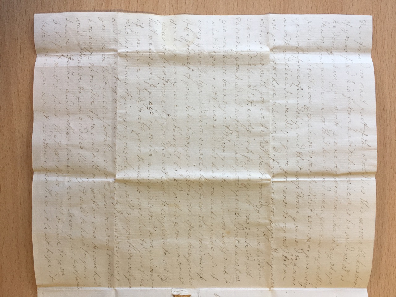 Image #2 of letter: Mary Ann Hesketh to Ann Hare, 29 October