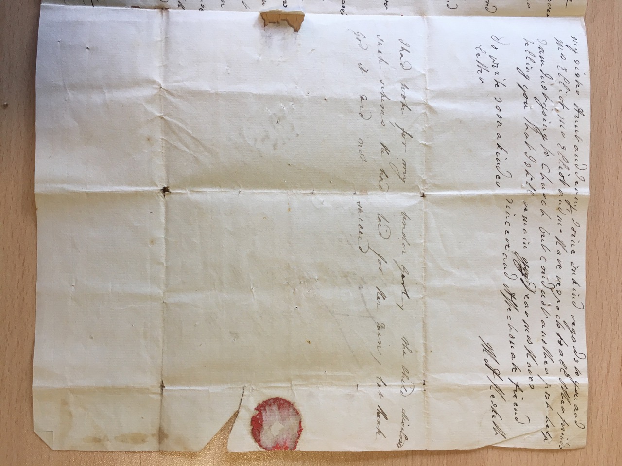 Image #3 of letter: Mary Ann Hesketh to Ann Hare, 2 May