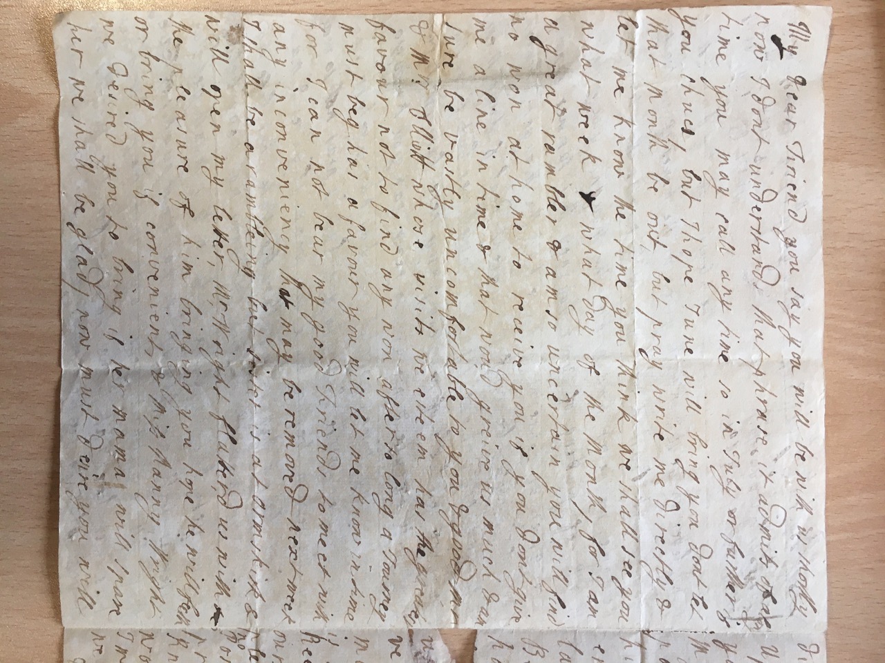 Image #2 of letter: Ellin Hesketh to Ann Hare, 19 May 1769