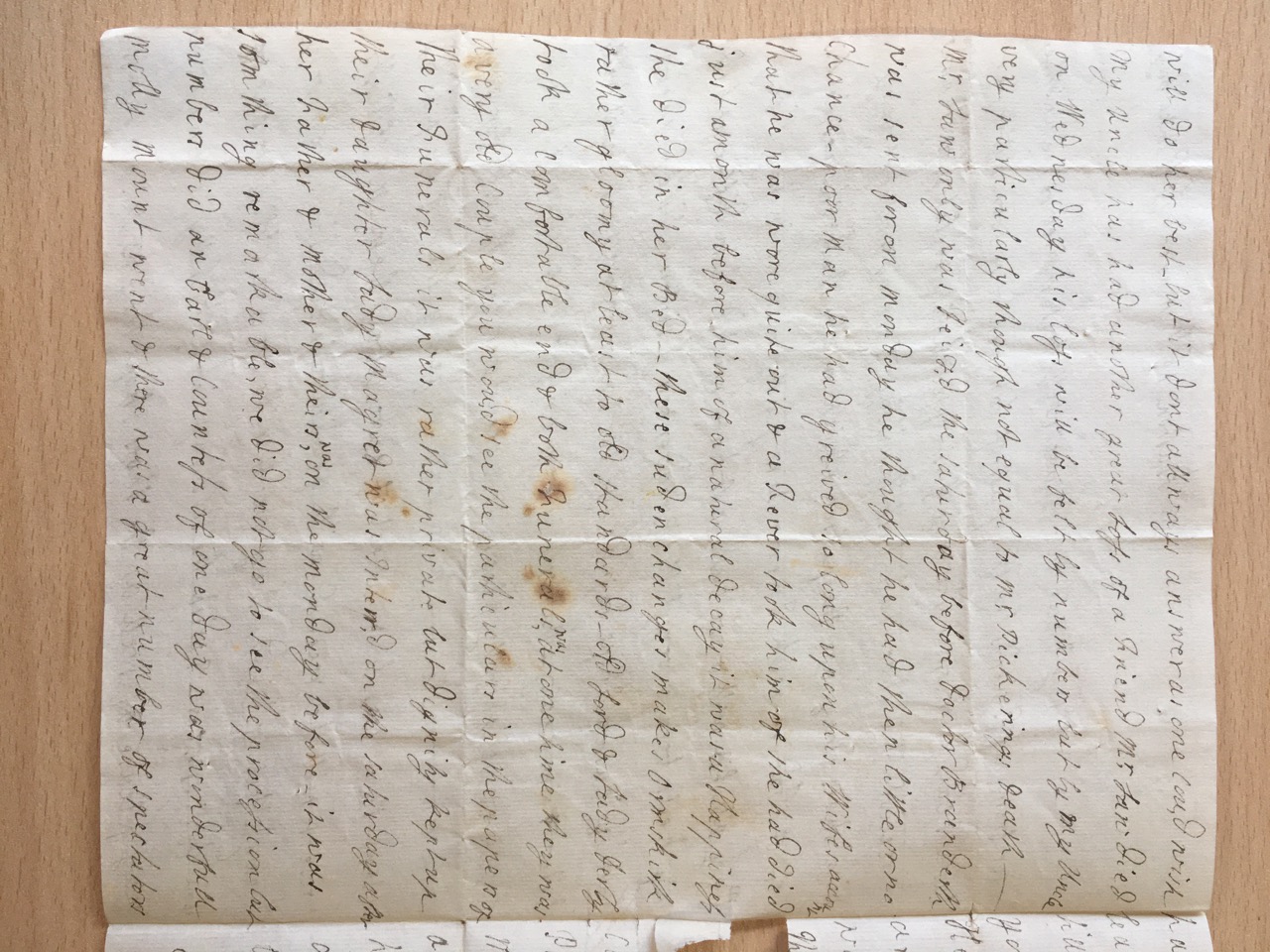 Image #2 of letter: Ellin Hesketh to Ann Hare, 16 March 1776