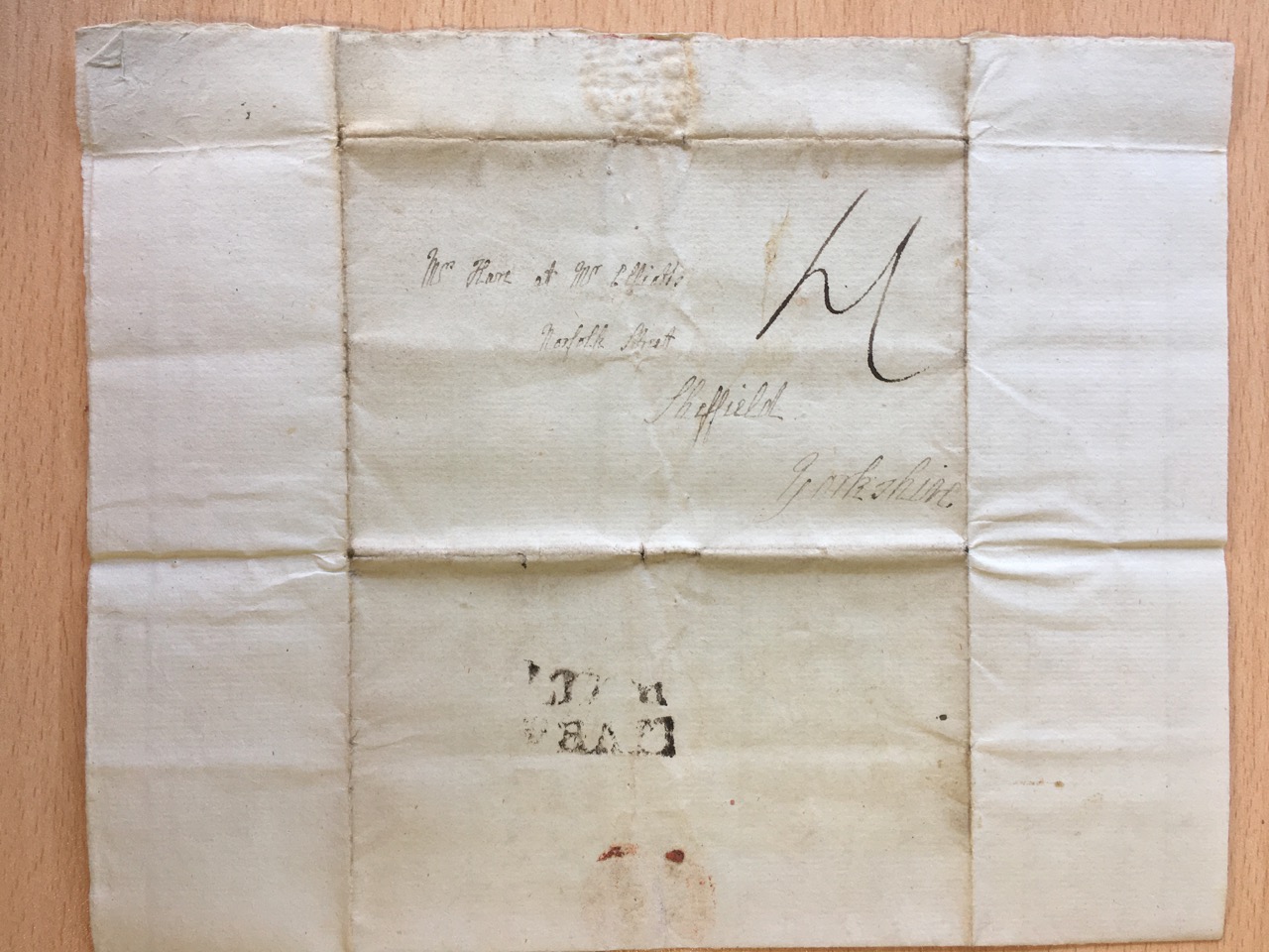 Image #4 of letter: J[enny] Brownsword to Ann Hare 5 January 1783