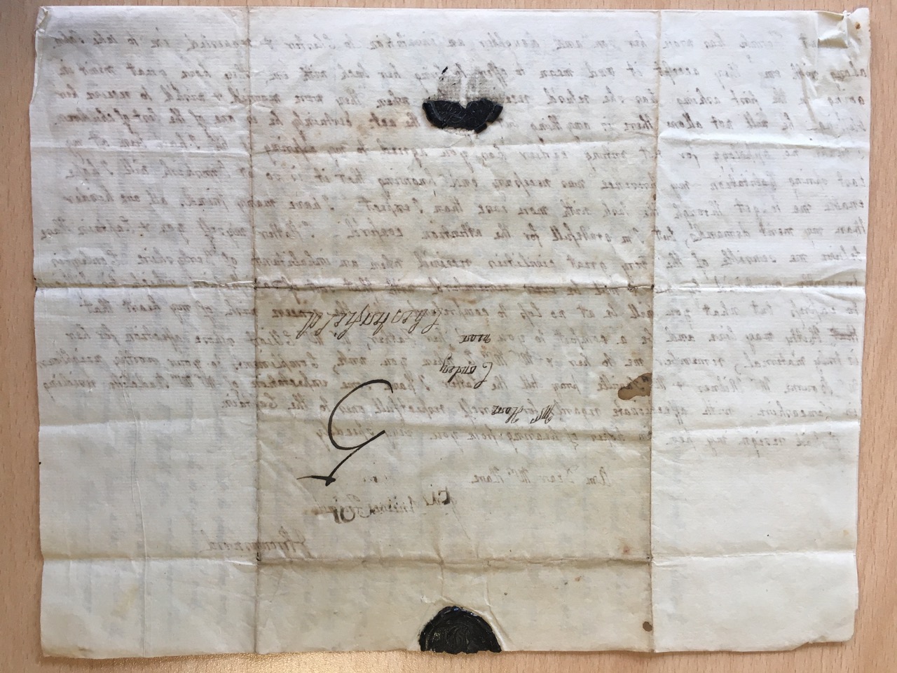 Image #1 of letter: J[enny] Brownsword to Ann Hare 17 August [c1785]
