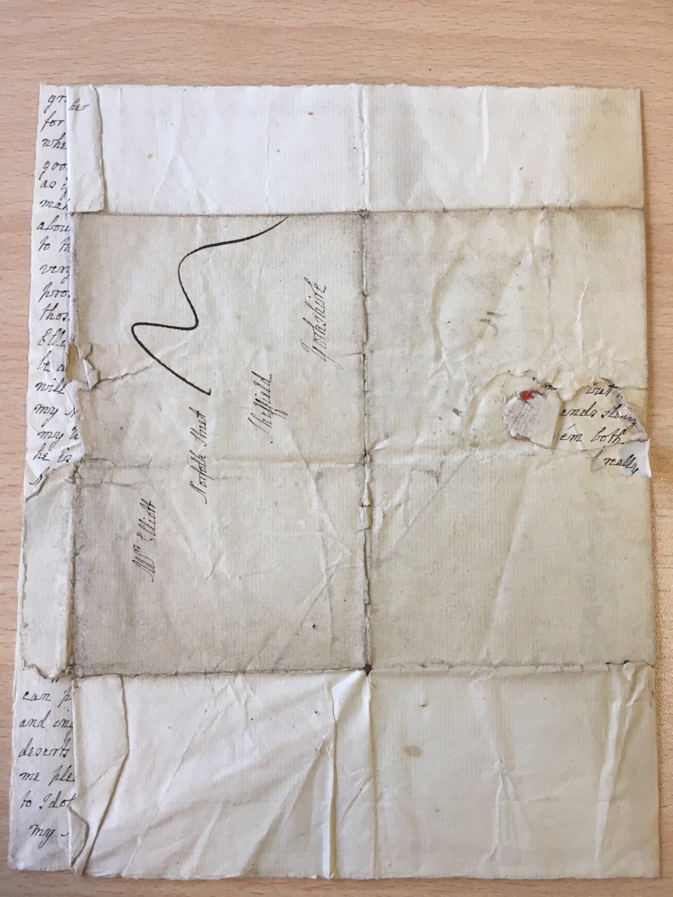 Image #4 of letter: J[enny] Brownsword to Mrs Catherine Elliott 12 July [1773]