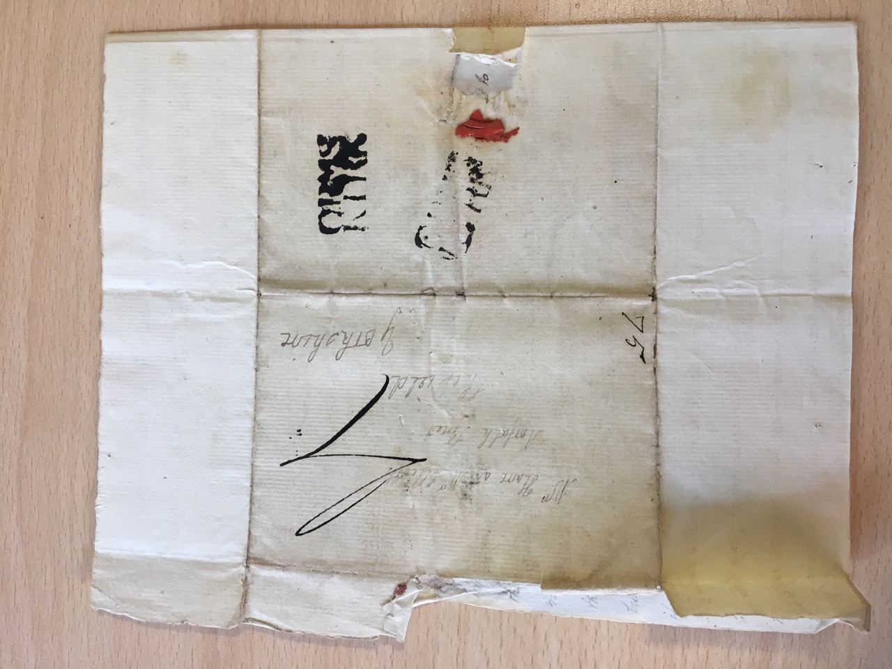Image #4 of letter: J[enny] Brownsword to Ann Hare, 19 February 1775