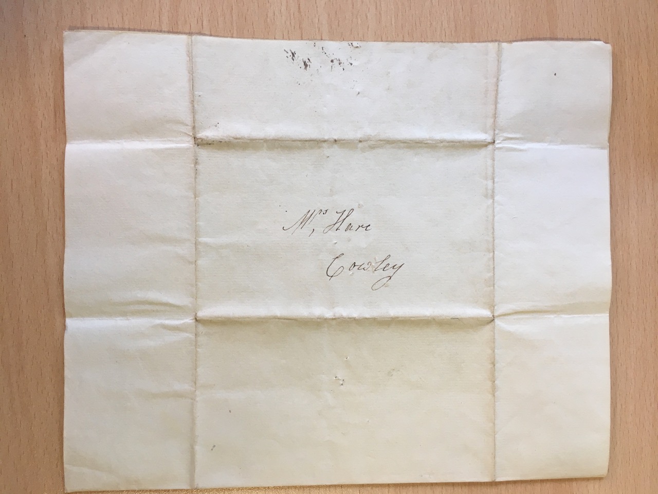 Image #4 of letter: Isabella Benson to Ann Hare, 12 August 1787
