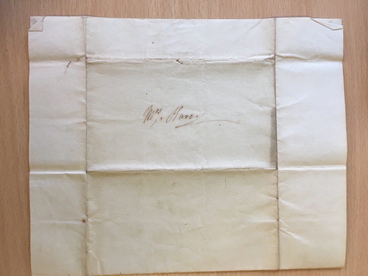 Image #3 of letter: Isabella Benson to Ann Hare, 27 [?] 1787