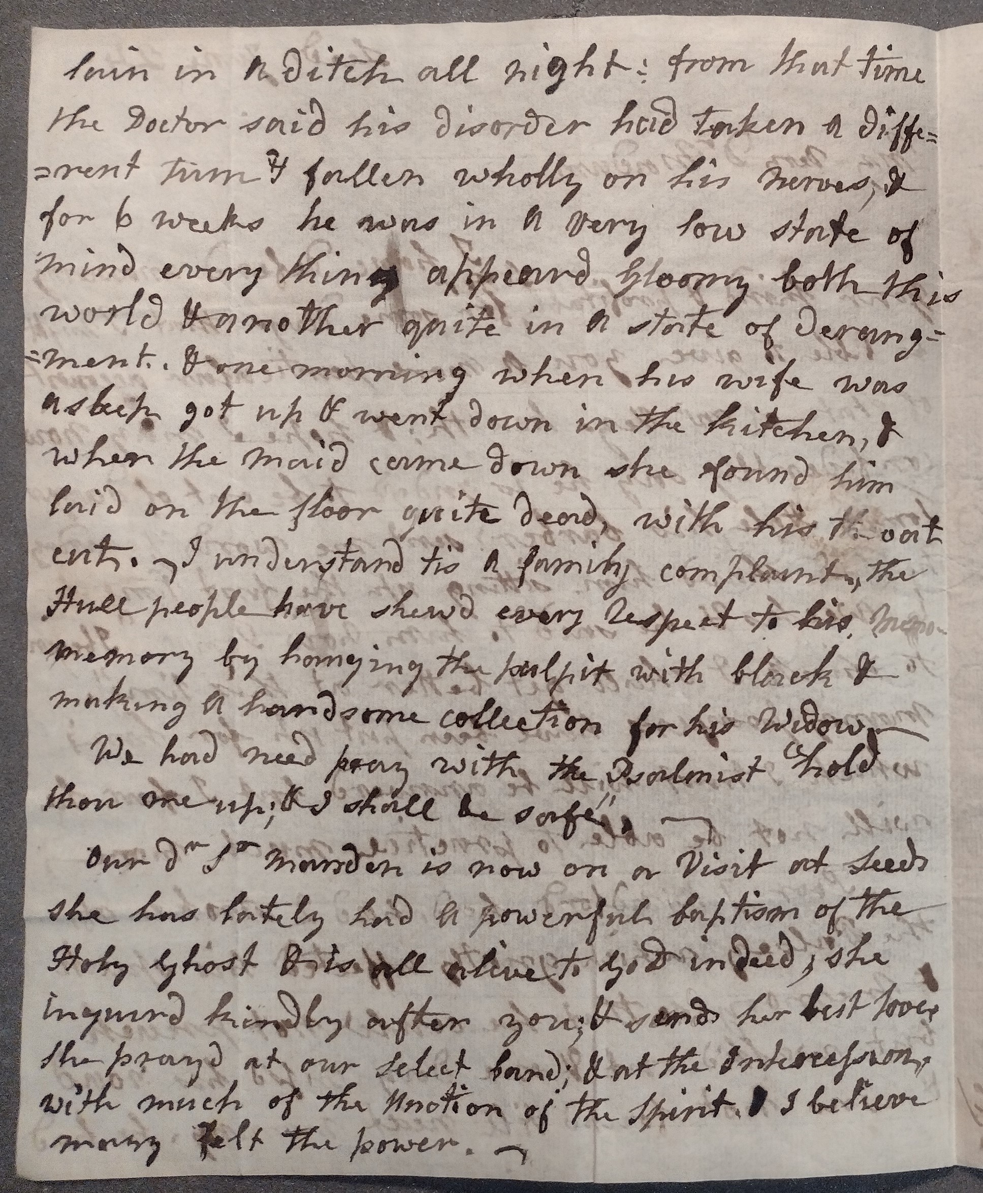 Image #2 of letter: Ann Tripp to Mrs Fletcher, 24 June 1808