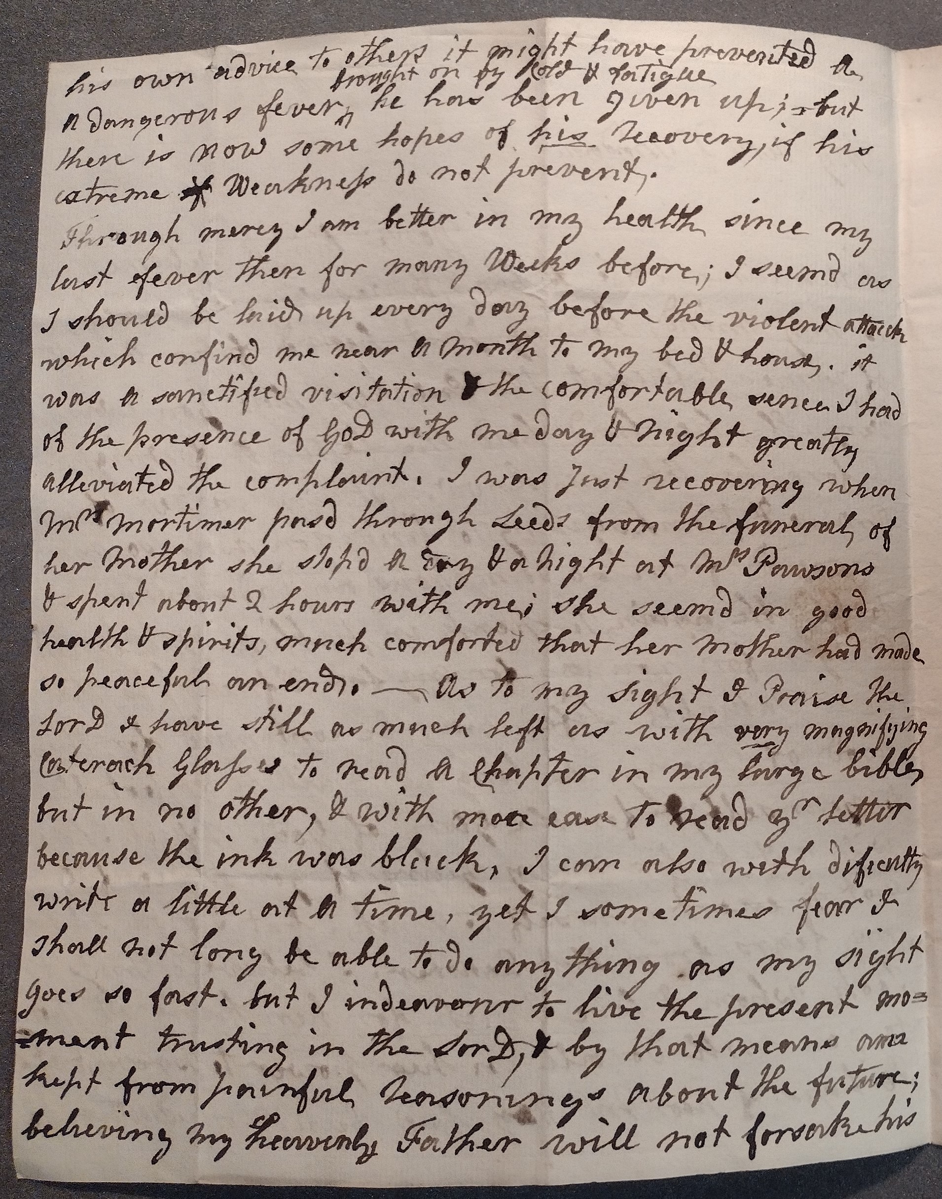 Image #2 of letter: Ann Tripp to Mrs Fletcher, 9 July 1808