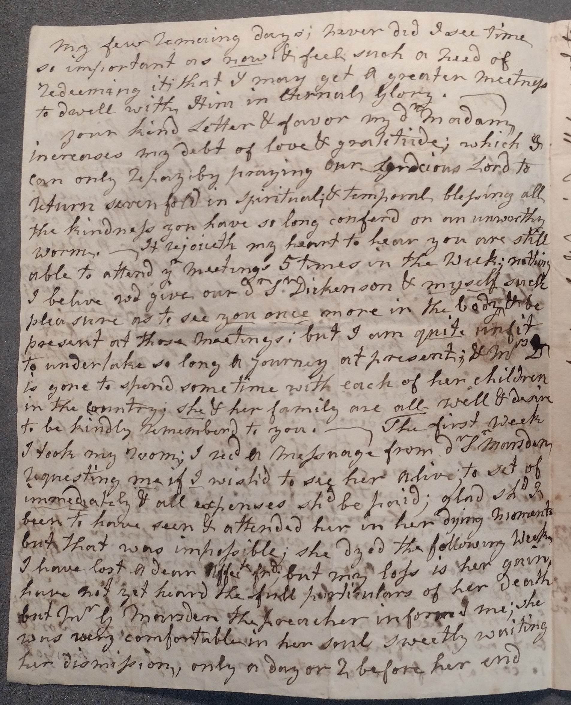 Image #2 of letter: Ann Tripp to Mrs Fletcher, 14/15 June 1813