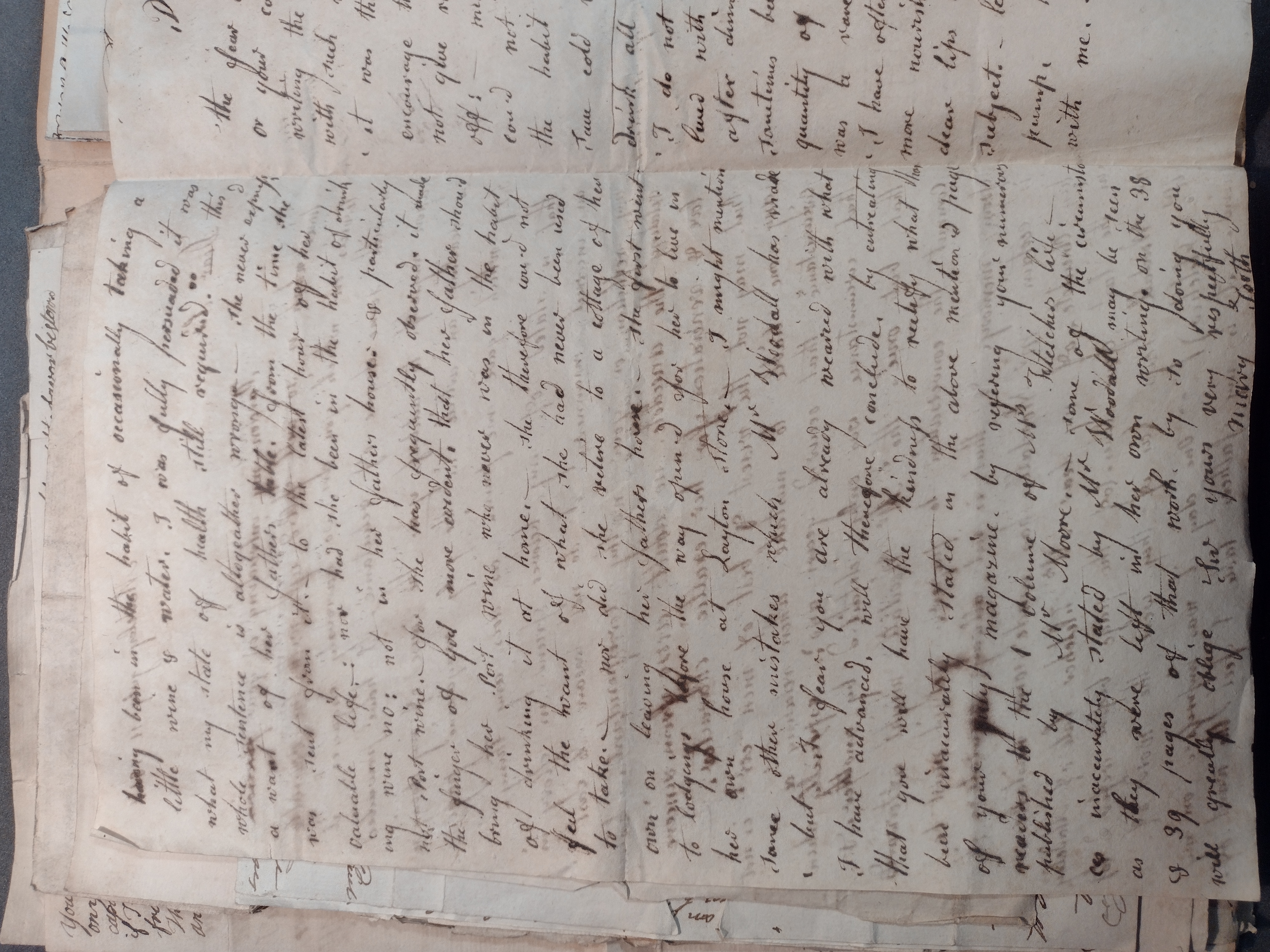 Image #2 of letter: Mary Tooth to Mr Benson, 11 July 1817