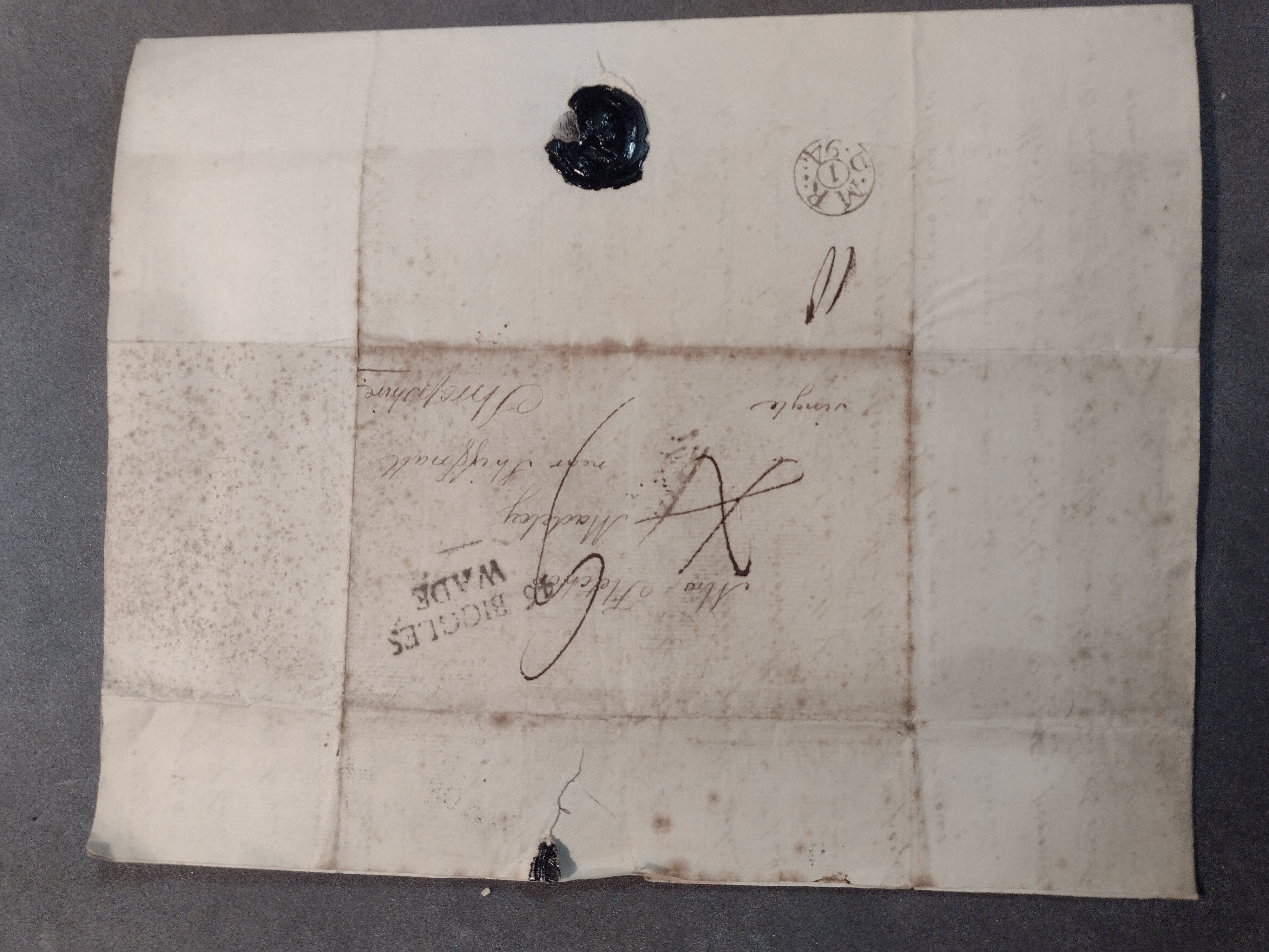 Image #3 of letter: Mary Whittingham to Mary Fletcher, 27 February 1794