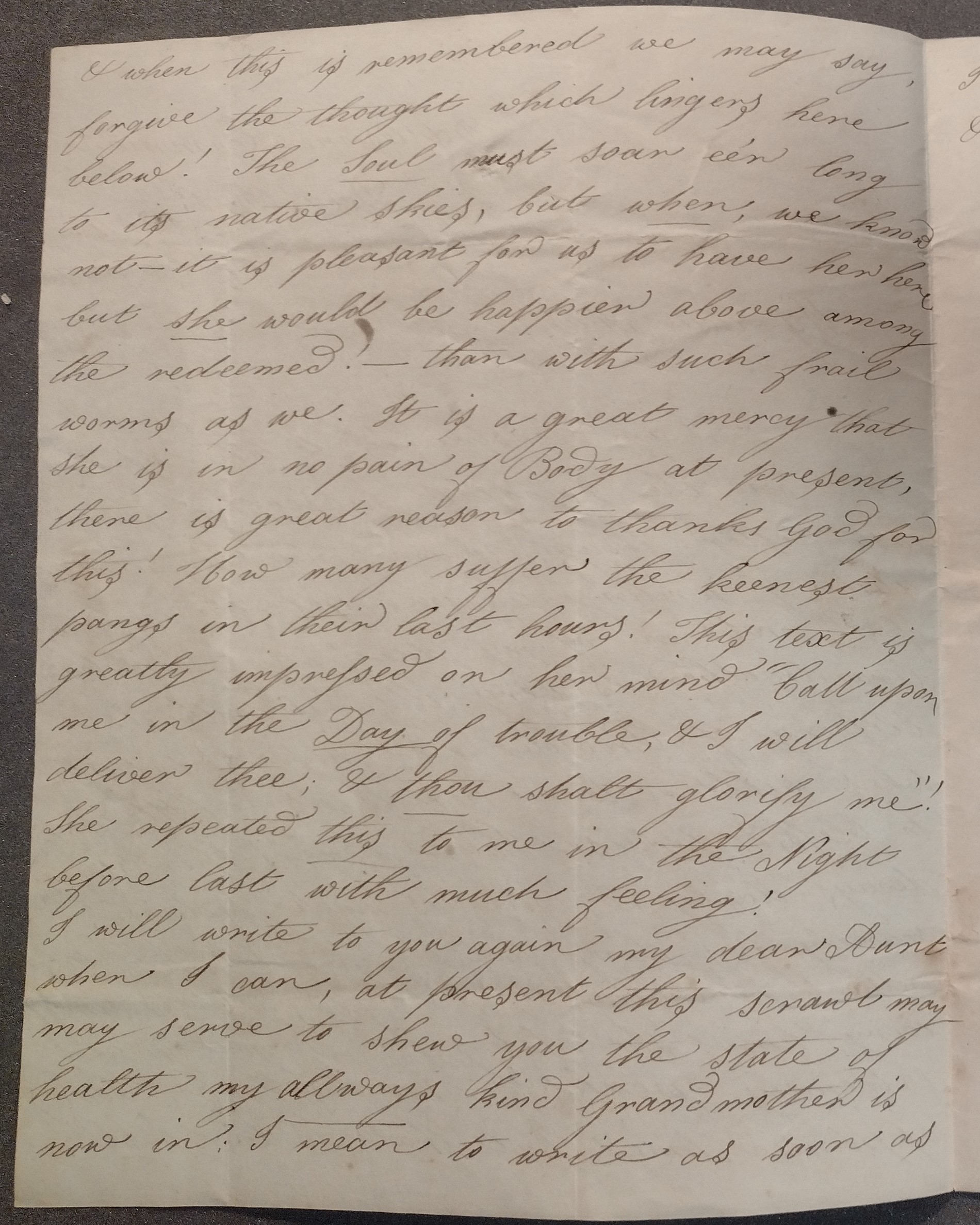 Image #2 of letter: Marianne Whittingham to Mary Fletcher, 5 December 1804