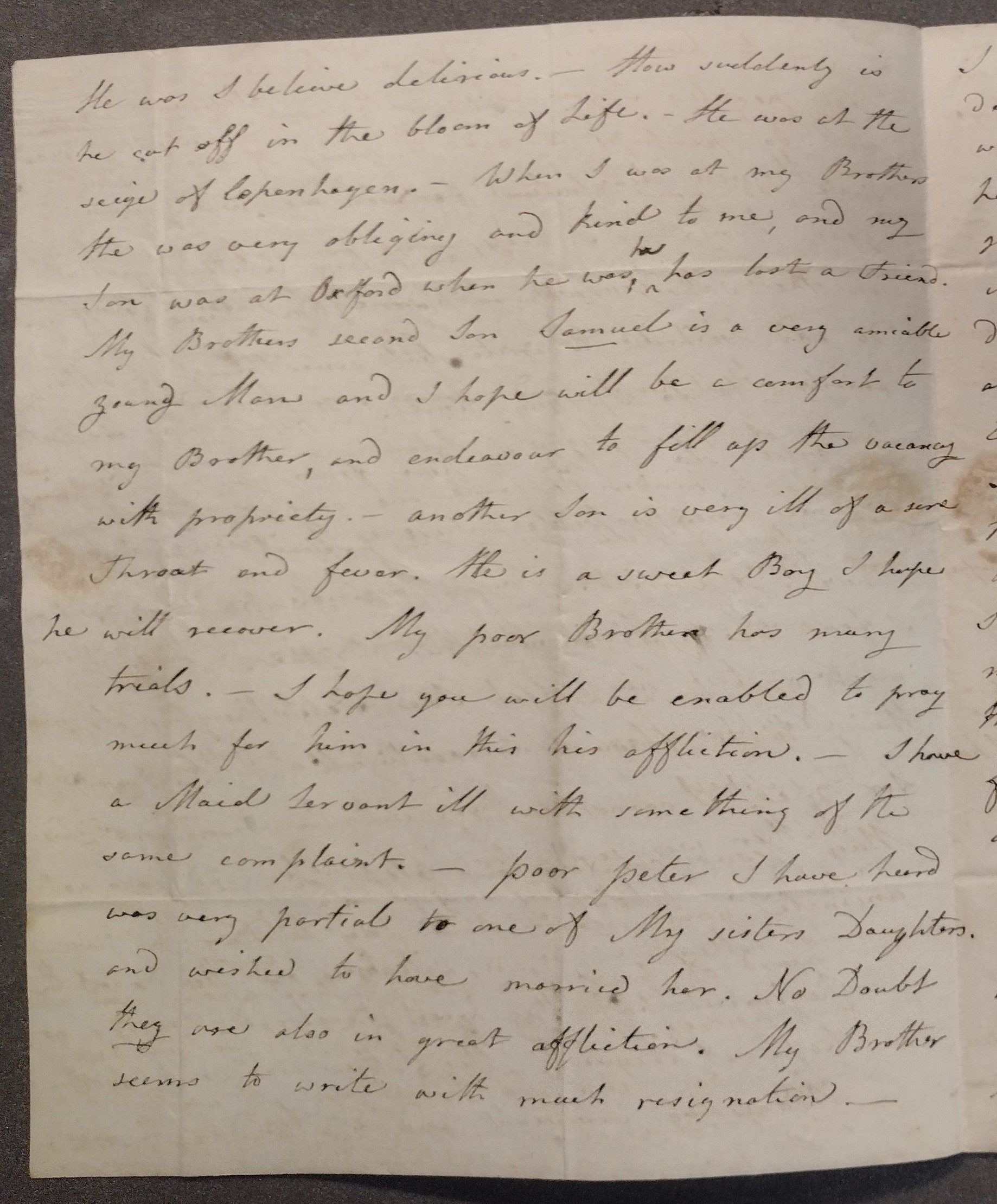 Image #2 of letter: Mary Whittingham to Mary Fletcher, 1808