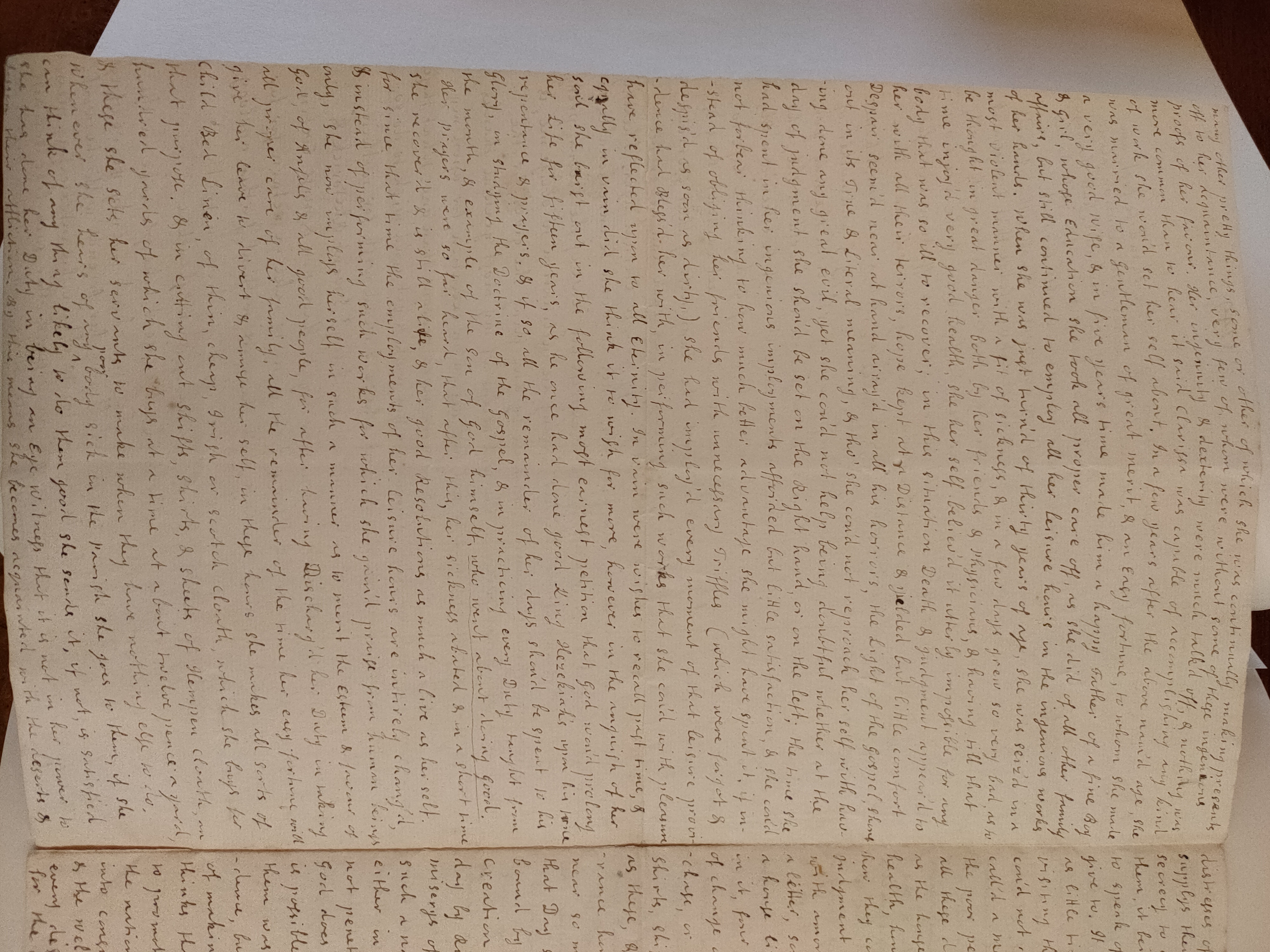 Image #2 of letter: Jane Johnson to Mrs Brompton, 17 October 1749