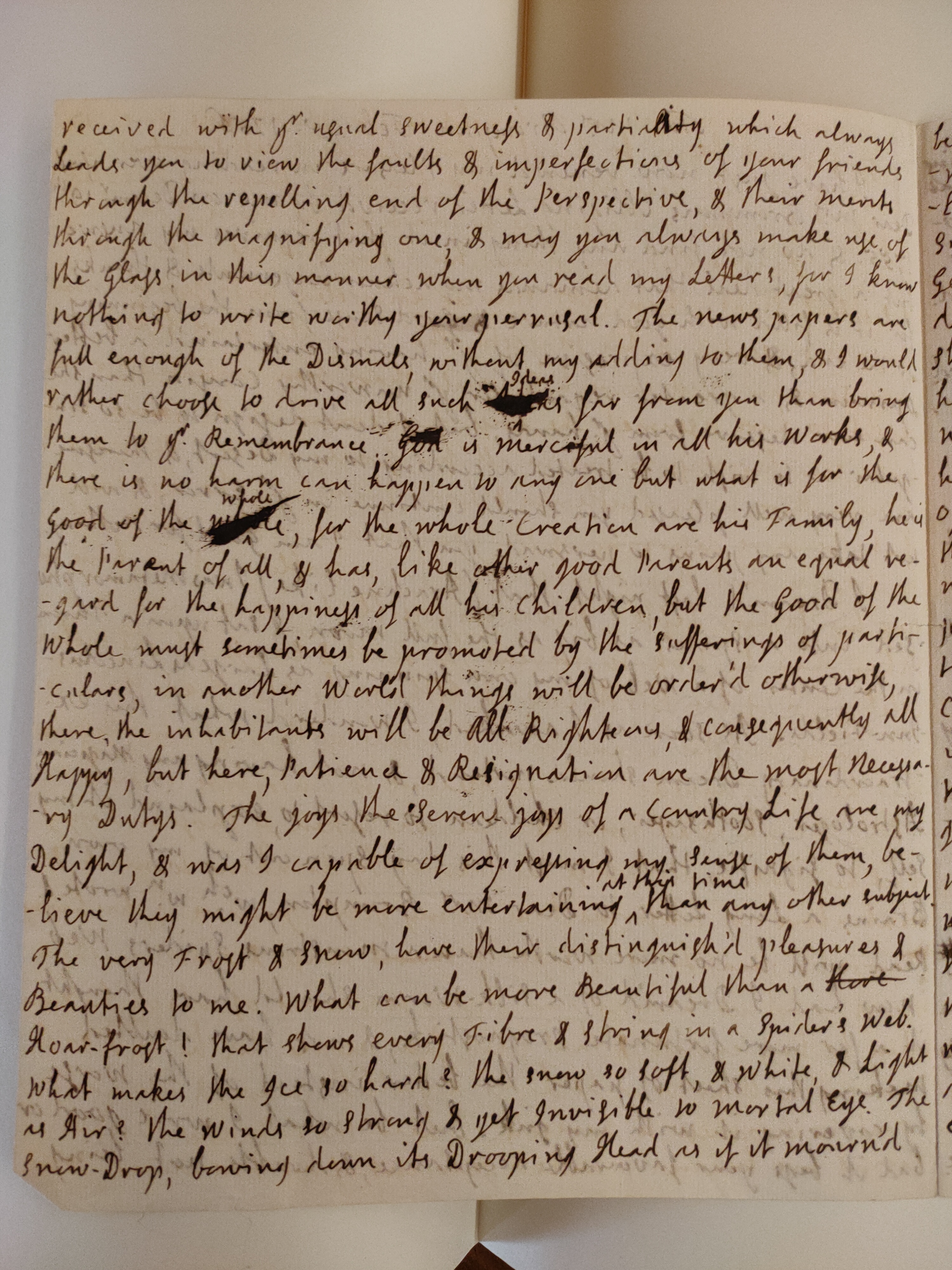 Image #2 of letter: Jane Johnson to Mrs Brompton, 28 February 1756