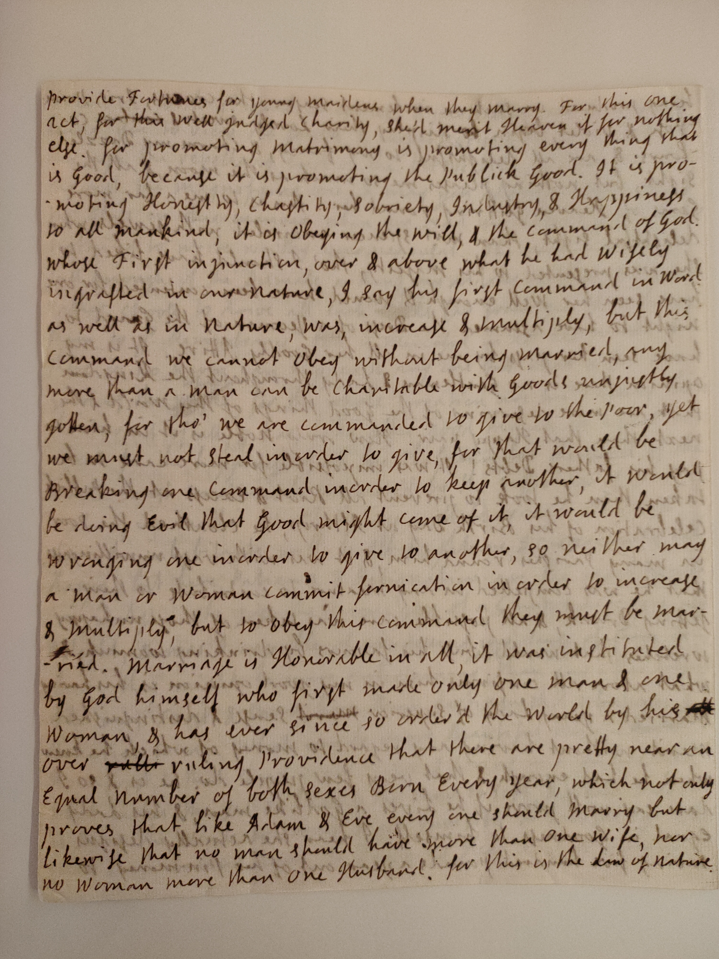 Image #4 of letter: Jane Johnson to Mrs Brompton, 28 February 1756
