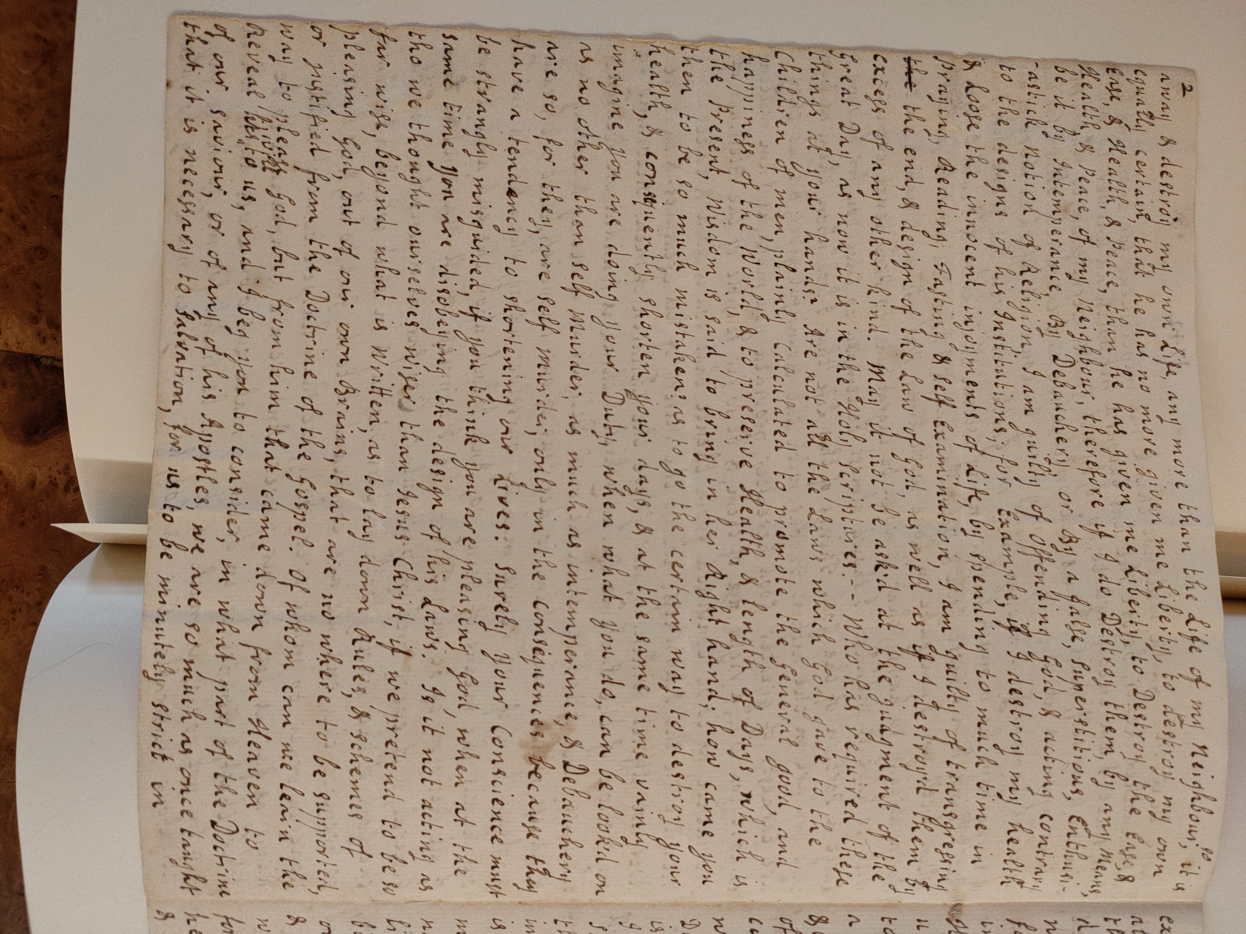 Image #2 of letter: Jane Johnson to Mrs Garth, 3 June 1742
