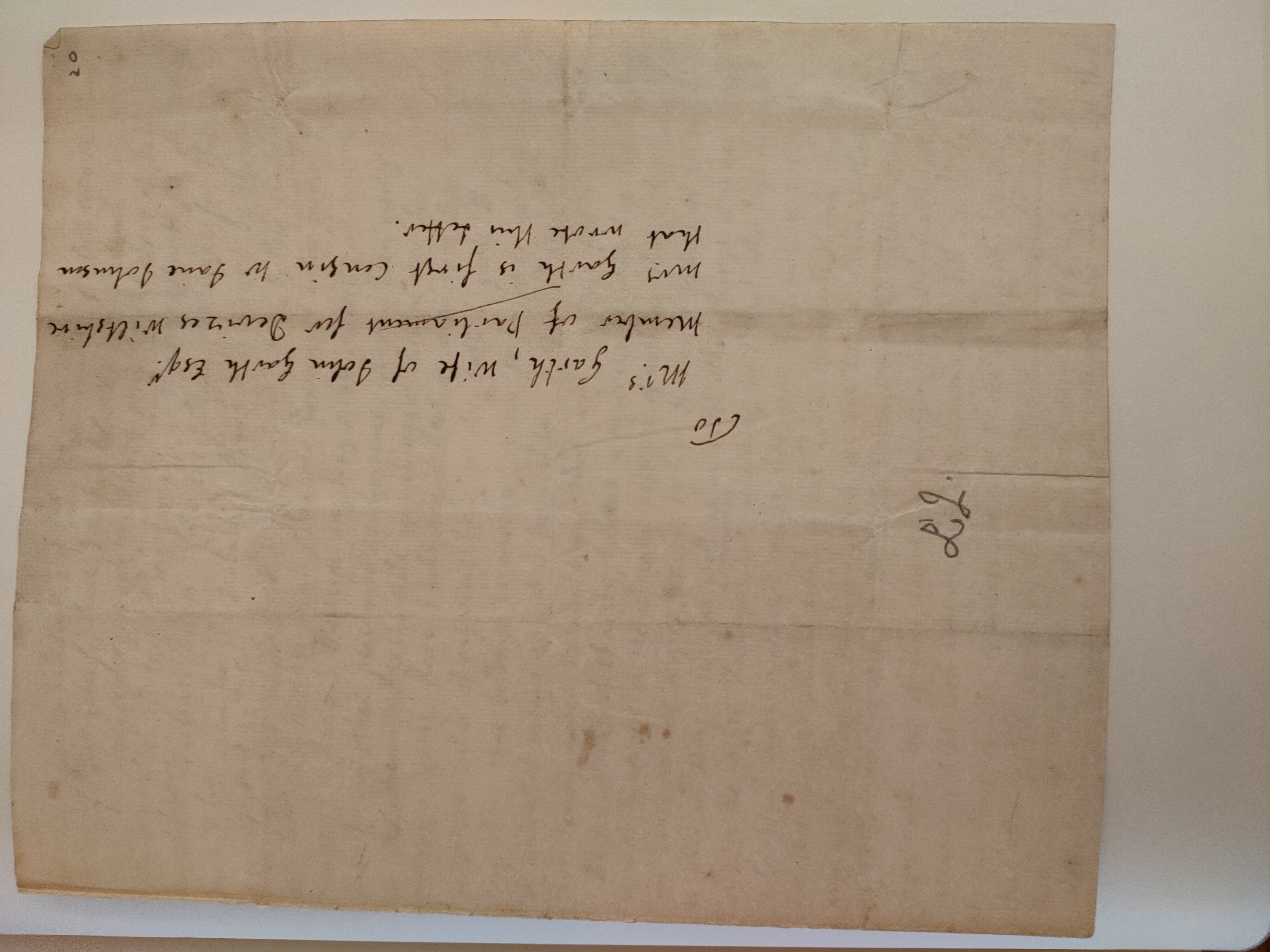 Image #7 of letter: Jane Johnson to Mrs Garth, 3 June 1742