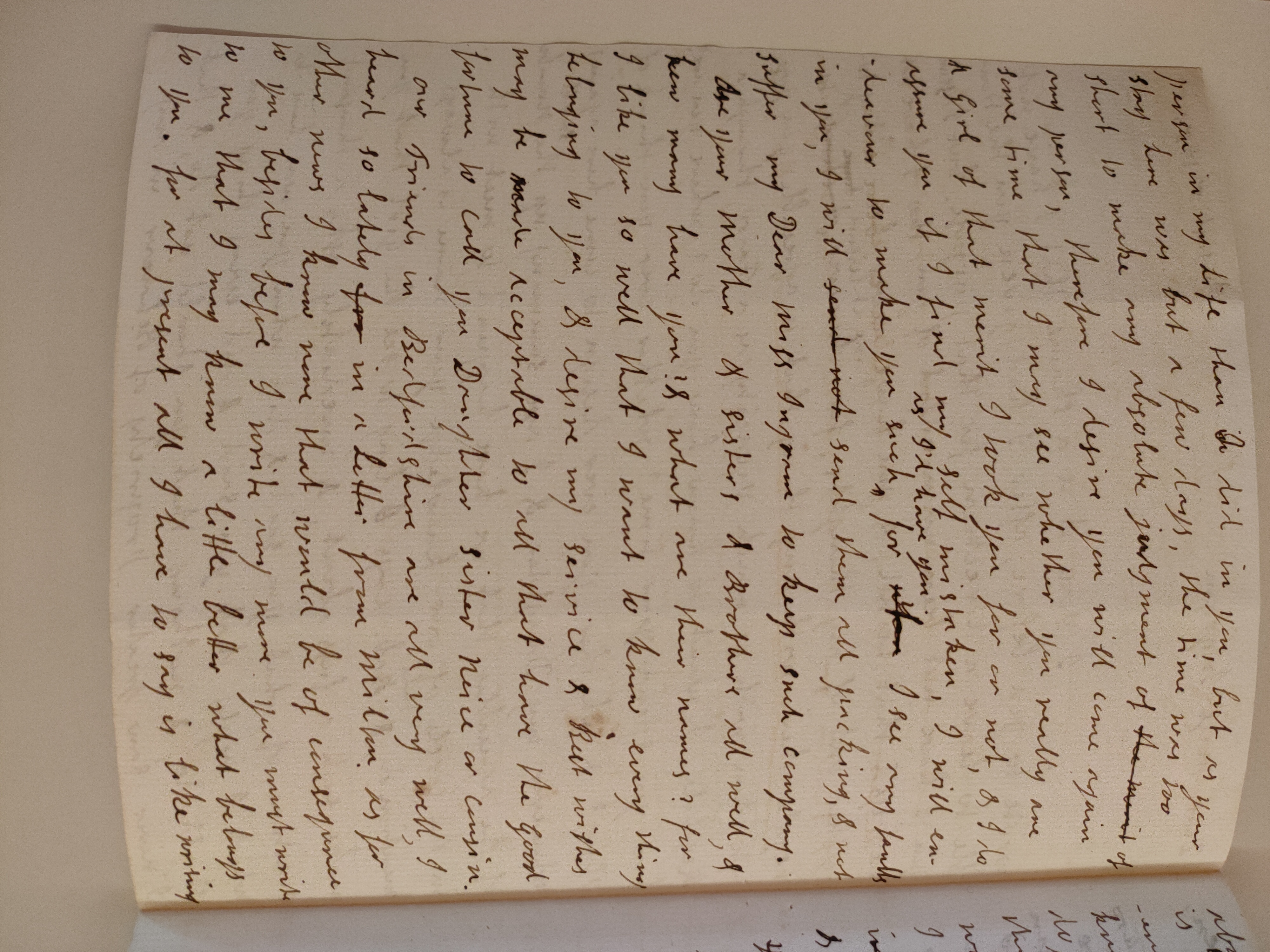 Image #2 of letter: Jane Johnson to Miss Henrietta Ingram, 5 August 1755
