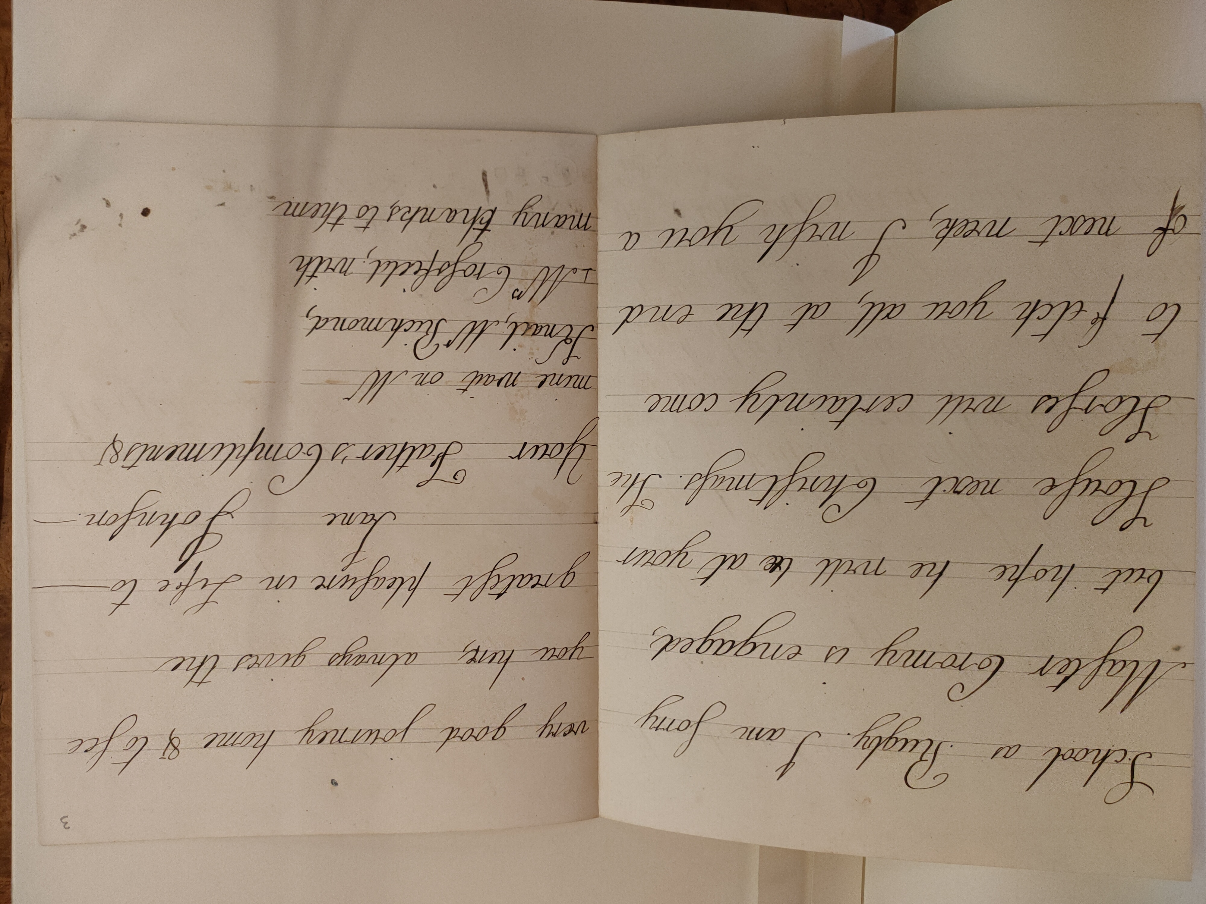 Image #2 of letter: Jane Johnson to George Johnson, 9 May 1750