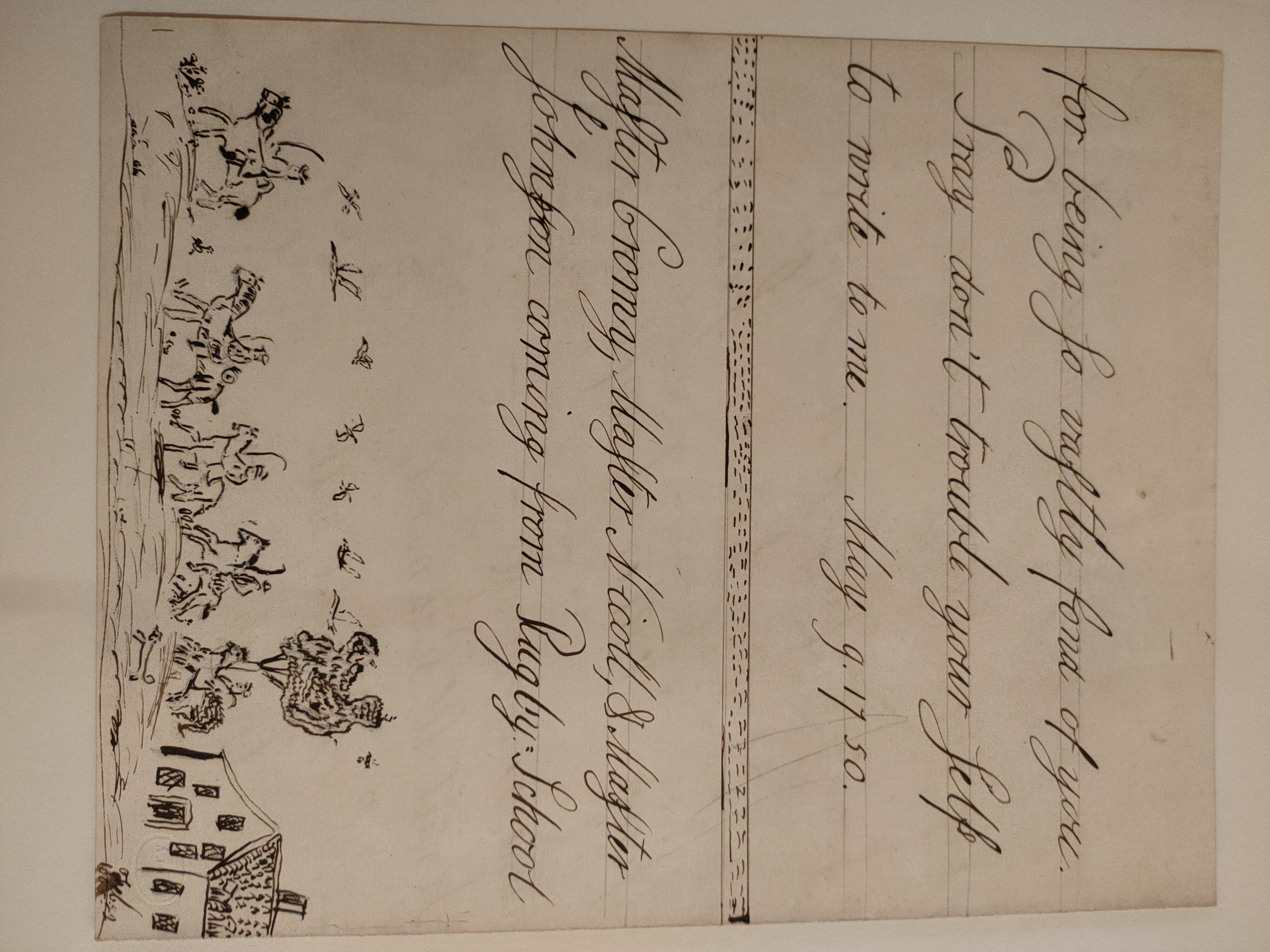 Image #3 of letter: Jane Johnson to George Johnson, 9 May 1750