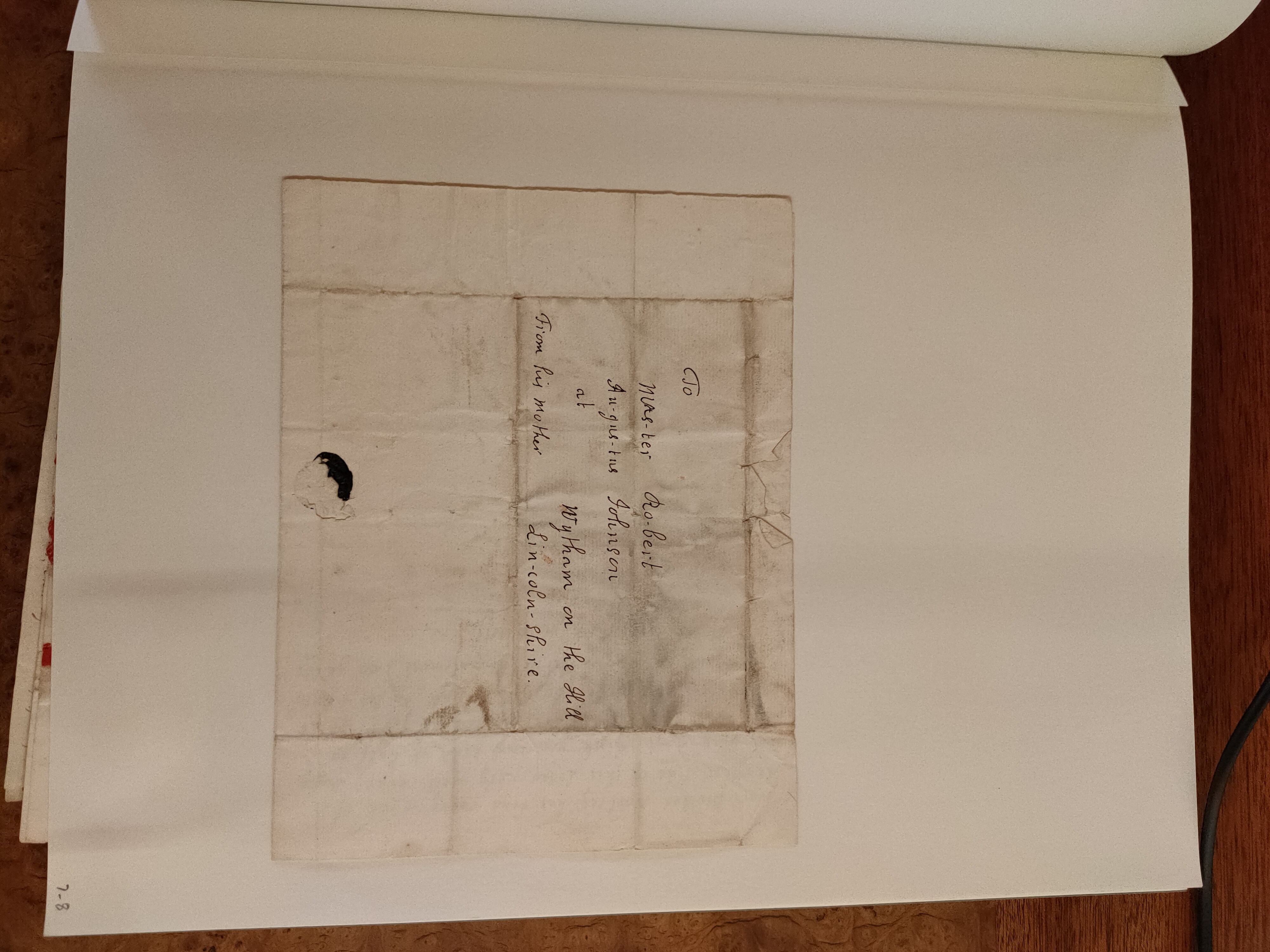 Image #3 of letter: Jane Johnson to Robert Johnson, 15 November 1753