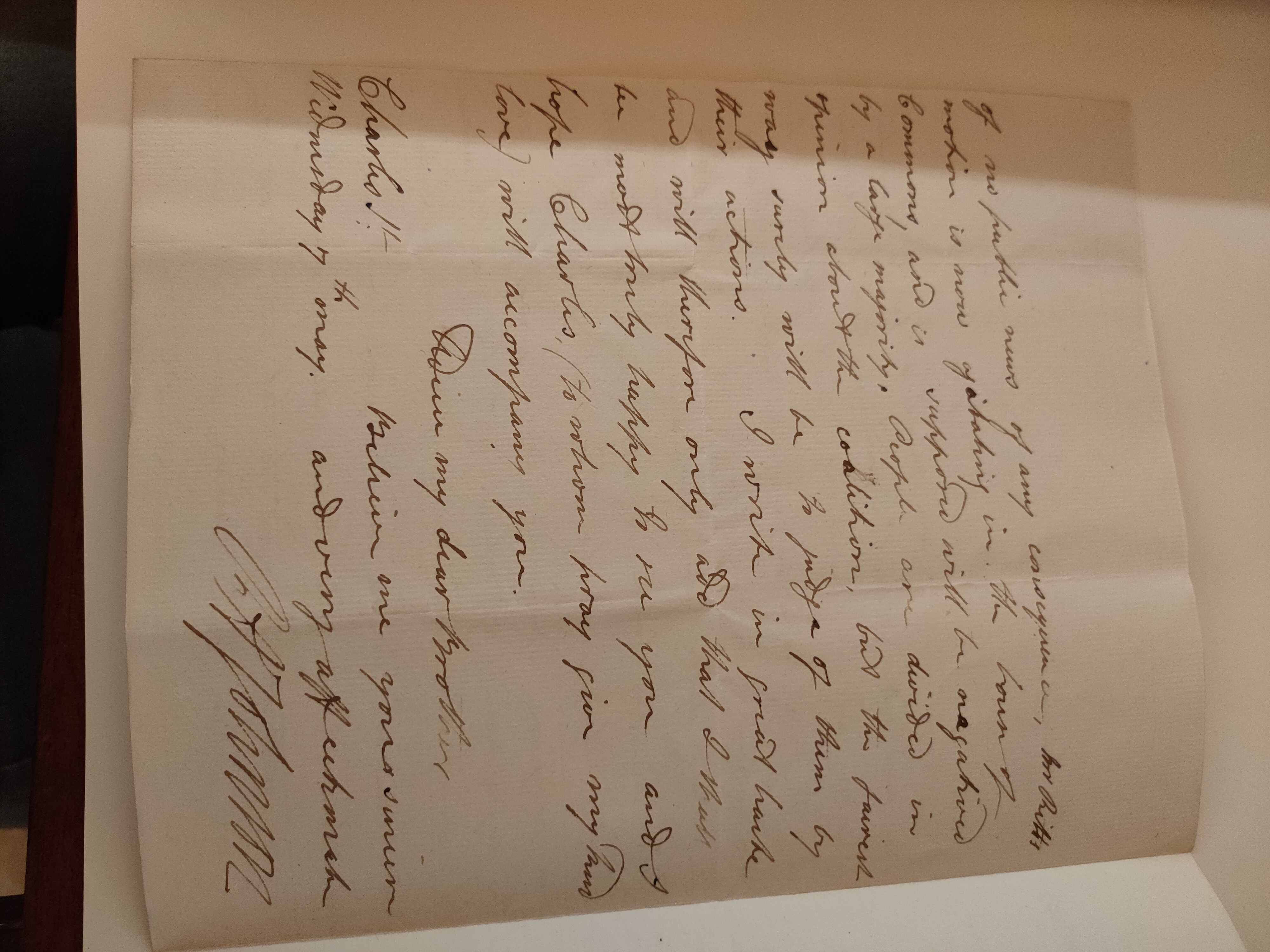 Image #2 of letter: Robert Augustus Johnson to George William Johnson, 7 May ?1783
