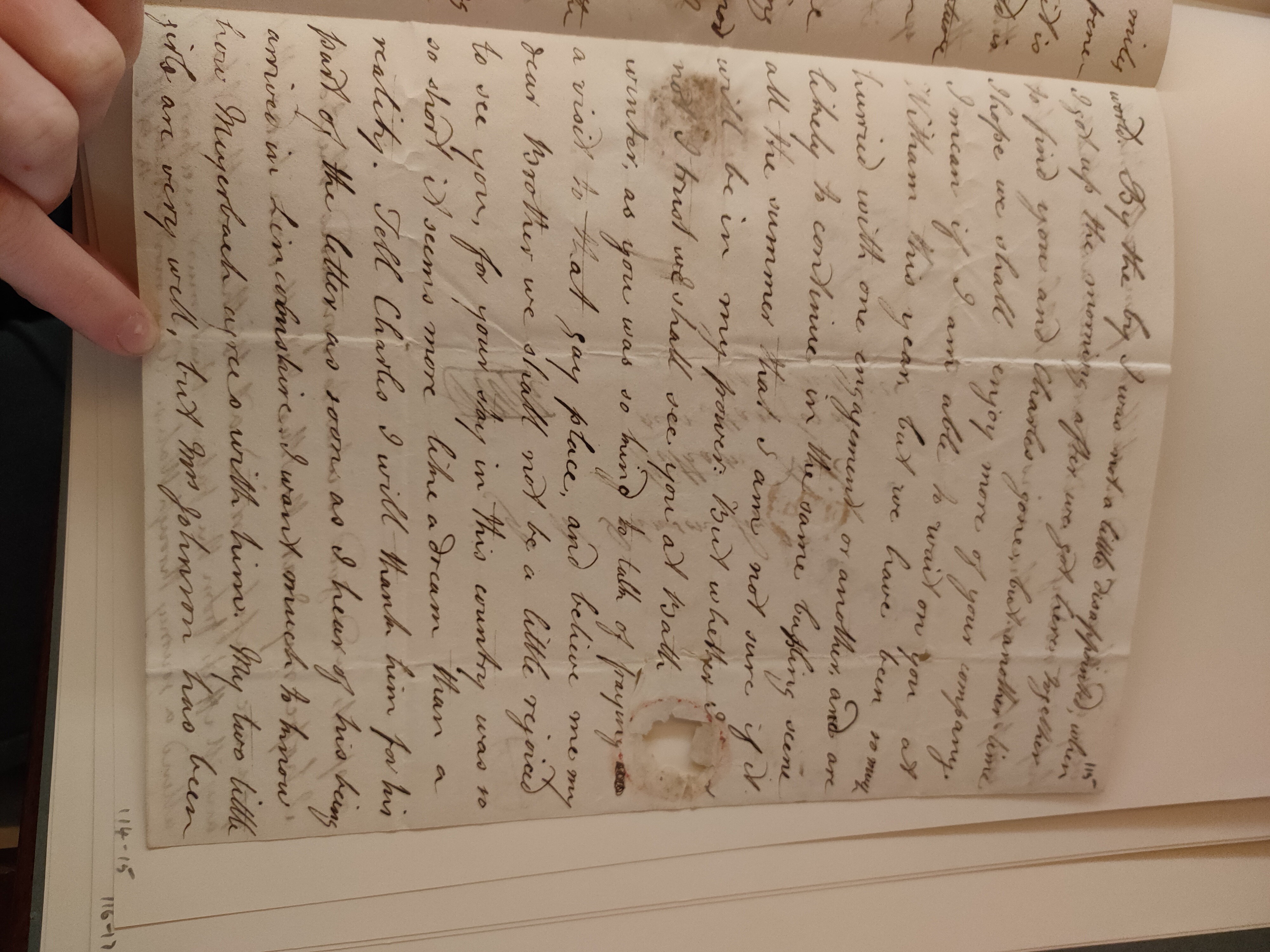 Image #3 of letter: Robert Augustus Johnson to George William Johnson, 6 August ?178