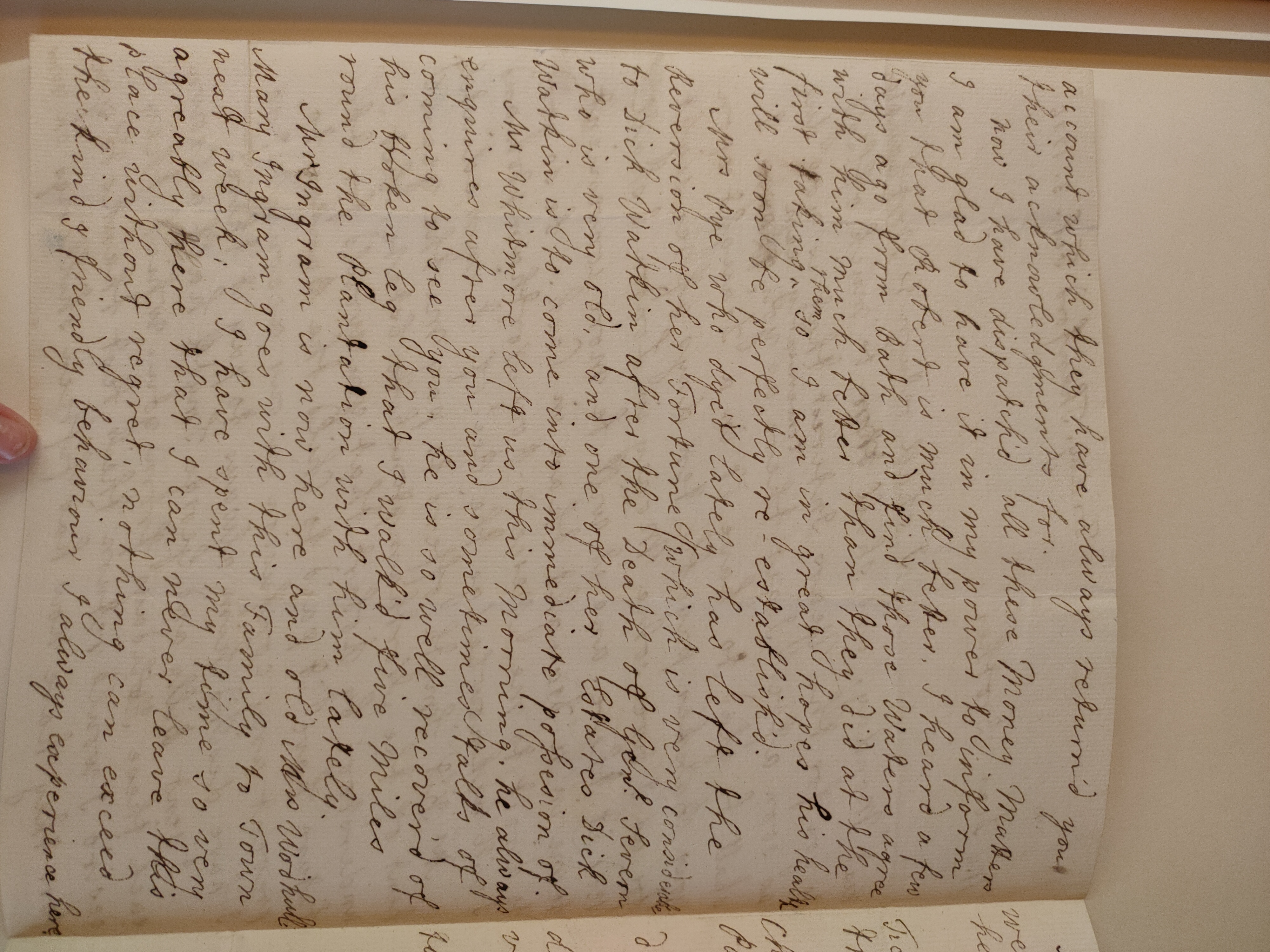 Image #2 of letter: Barbara Johnson to George William Johnson, 3 February 1776
