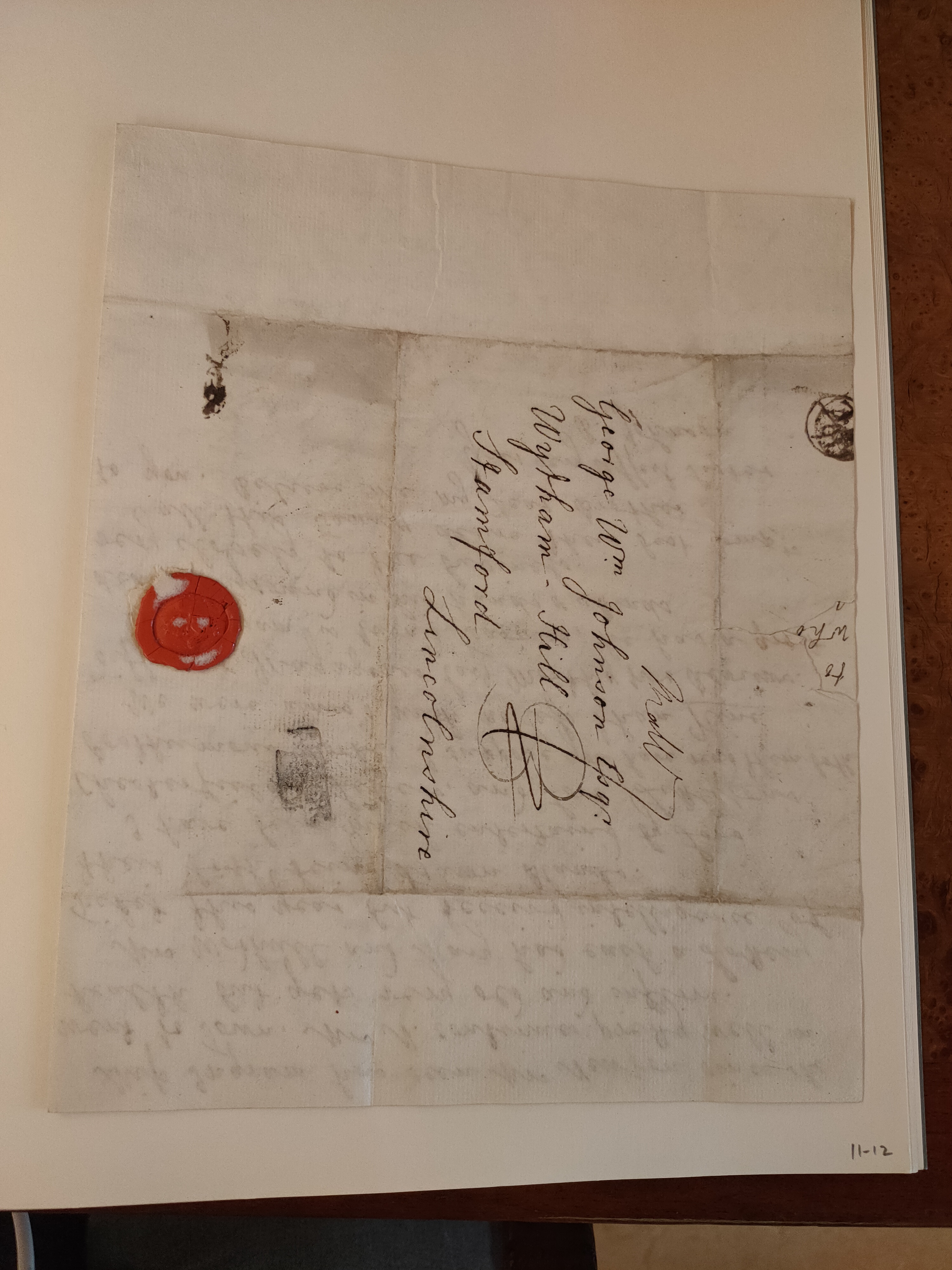 Image #4 of letter: Barbara Johnson to George William Johnson, 3 February 1776