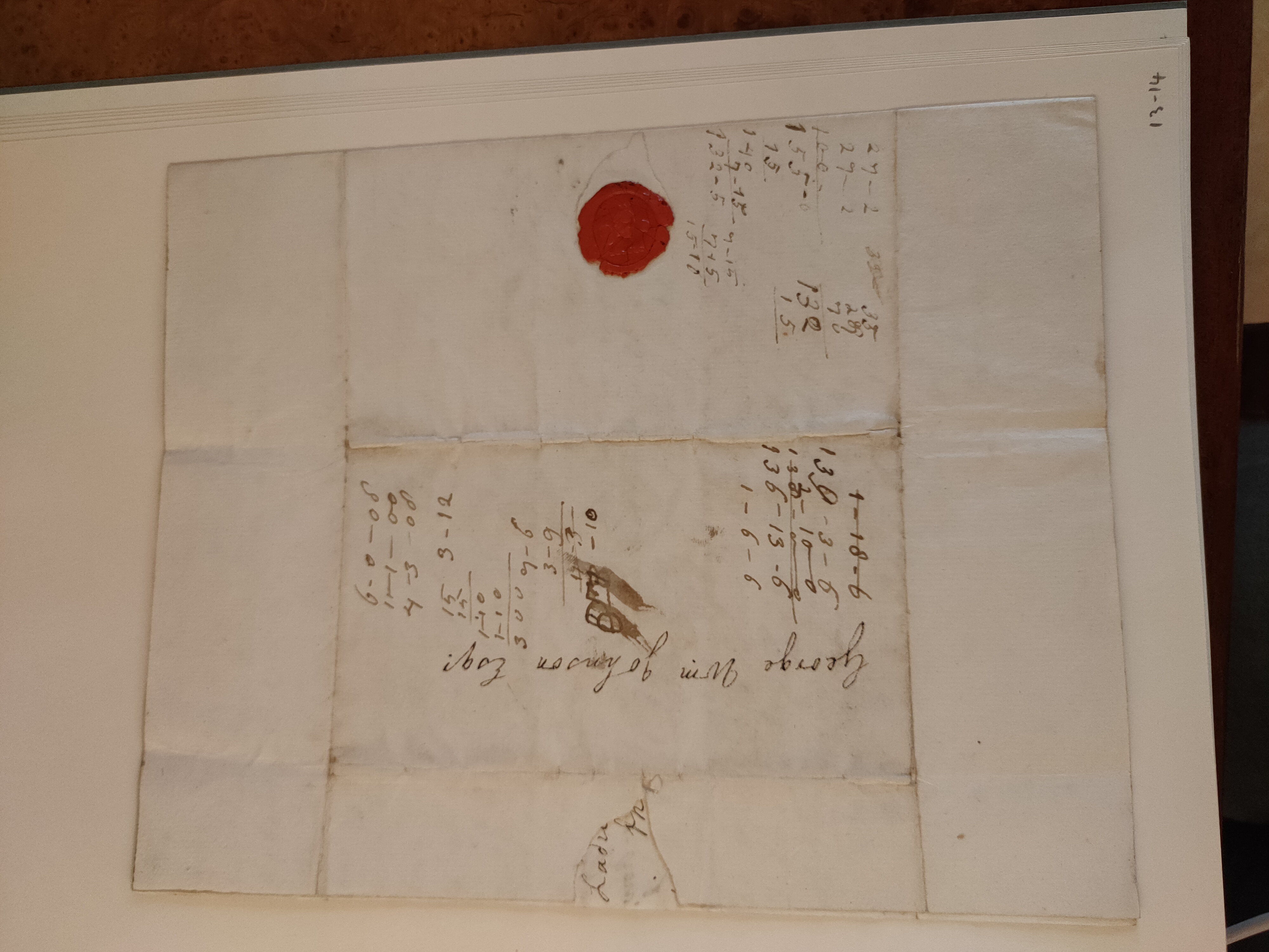 Image #3 of letter: Barbara Johnson to George William Johnson, 2 March 1776