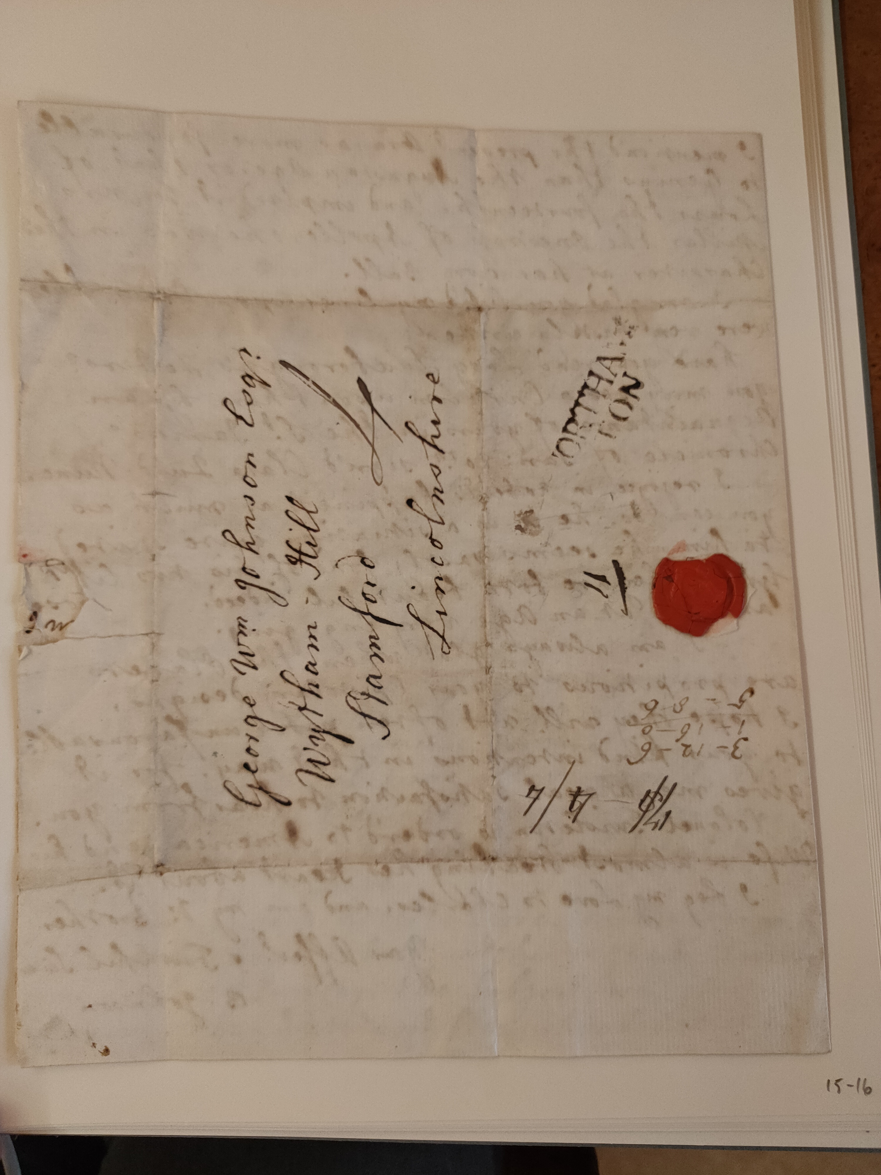 Image #4 of letter: Barbara Johnson to George William Johnson, 12 March 1776