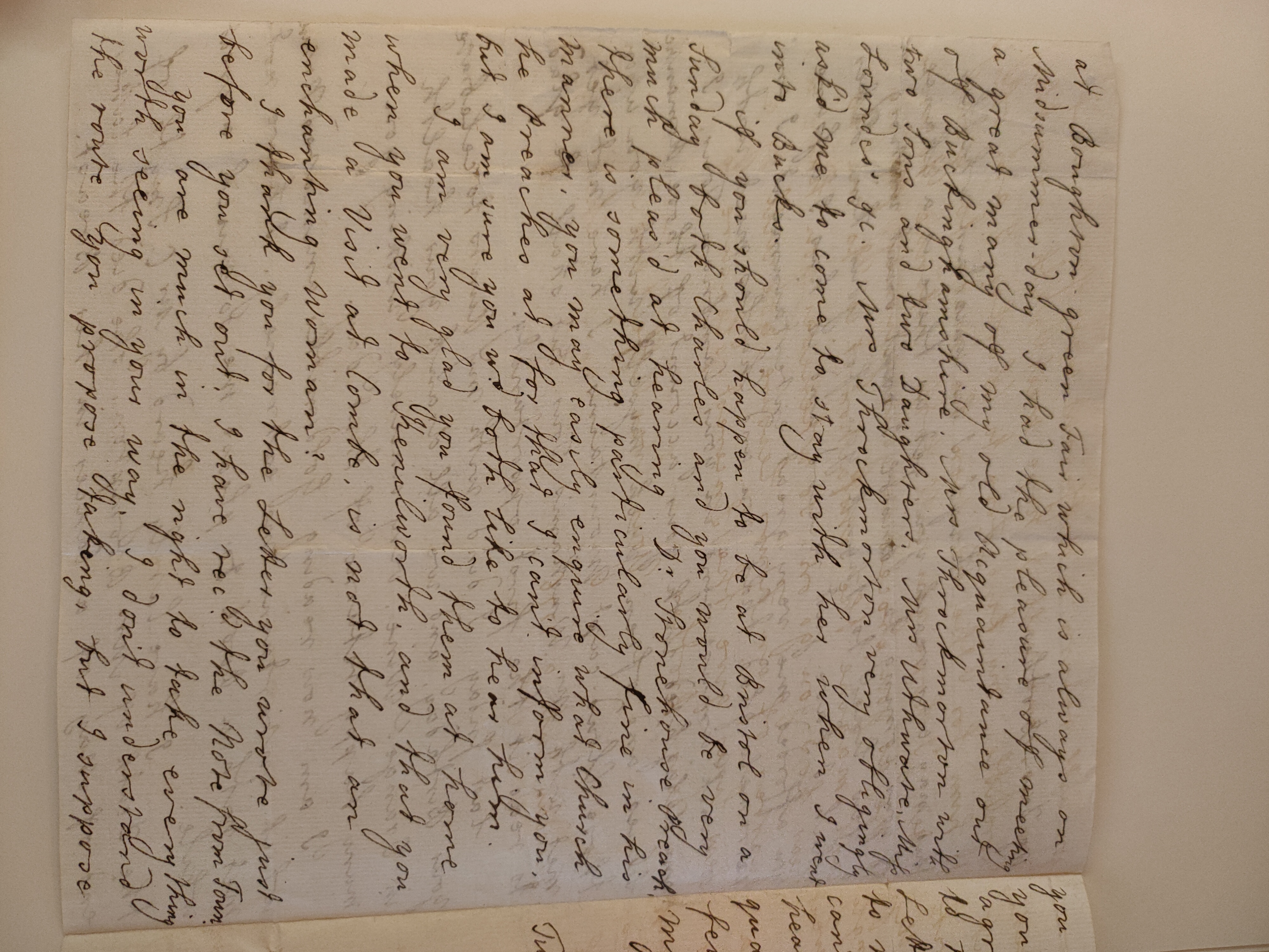 Image #2 of letter: Barbara Johnson to George William Johnson, July 9 1776