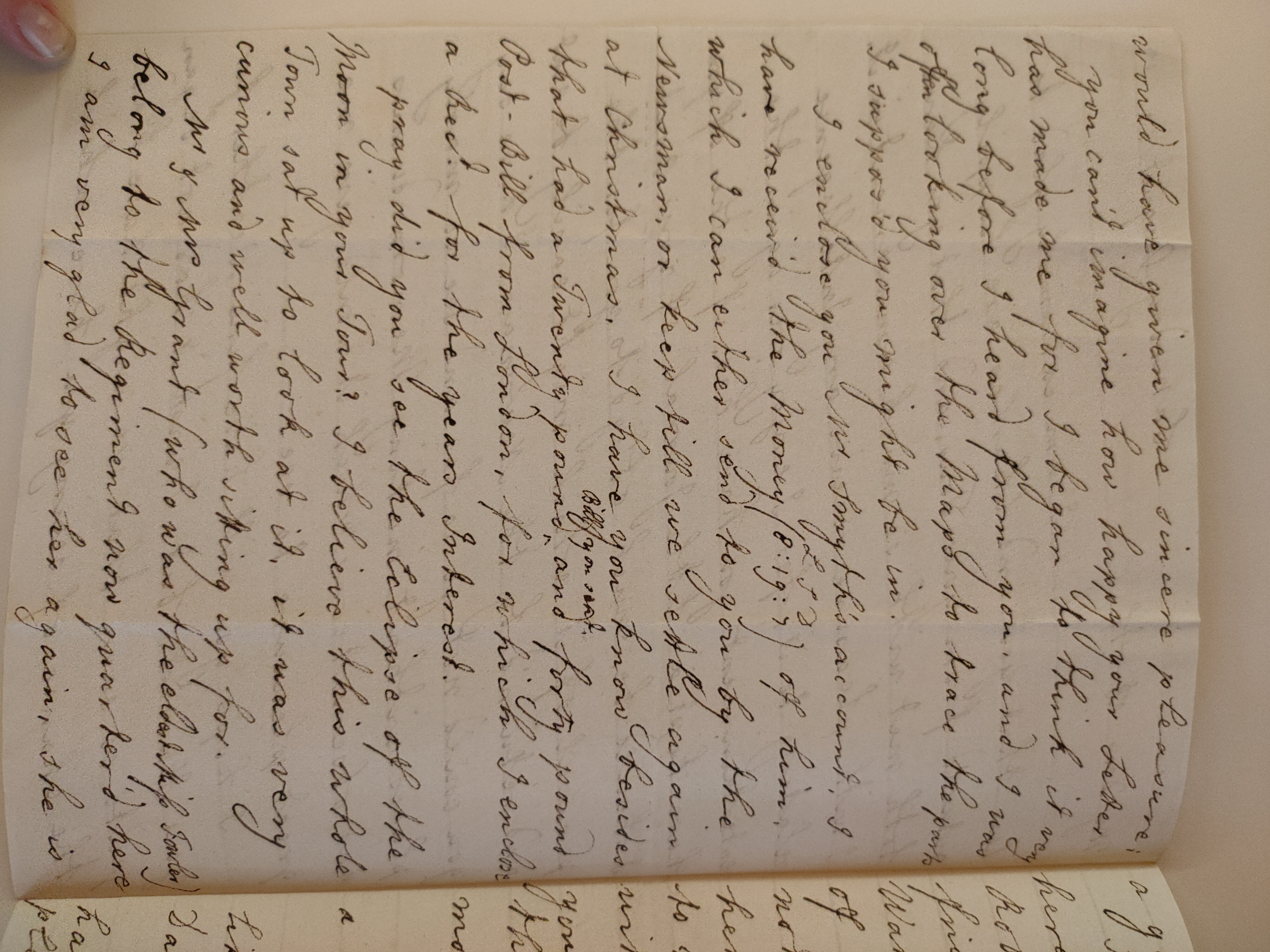 Image #2 of letter: Barbara Johnson to George William Johnson, 17 August 1776
