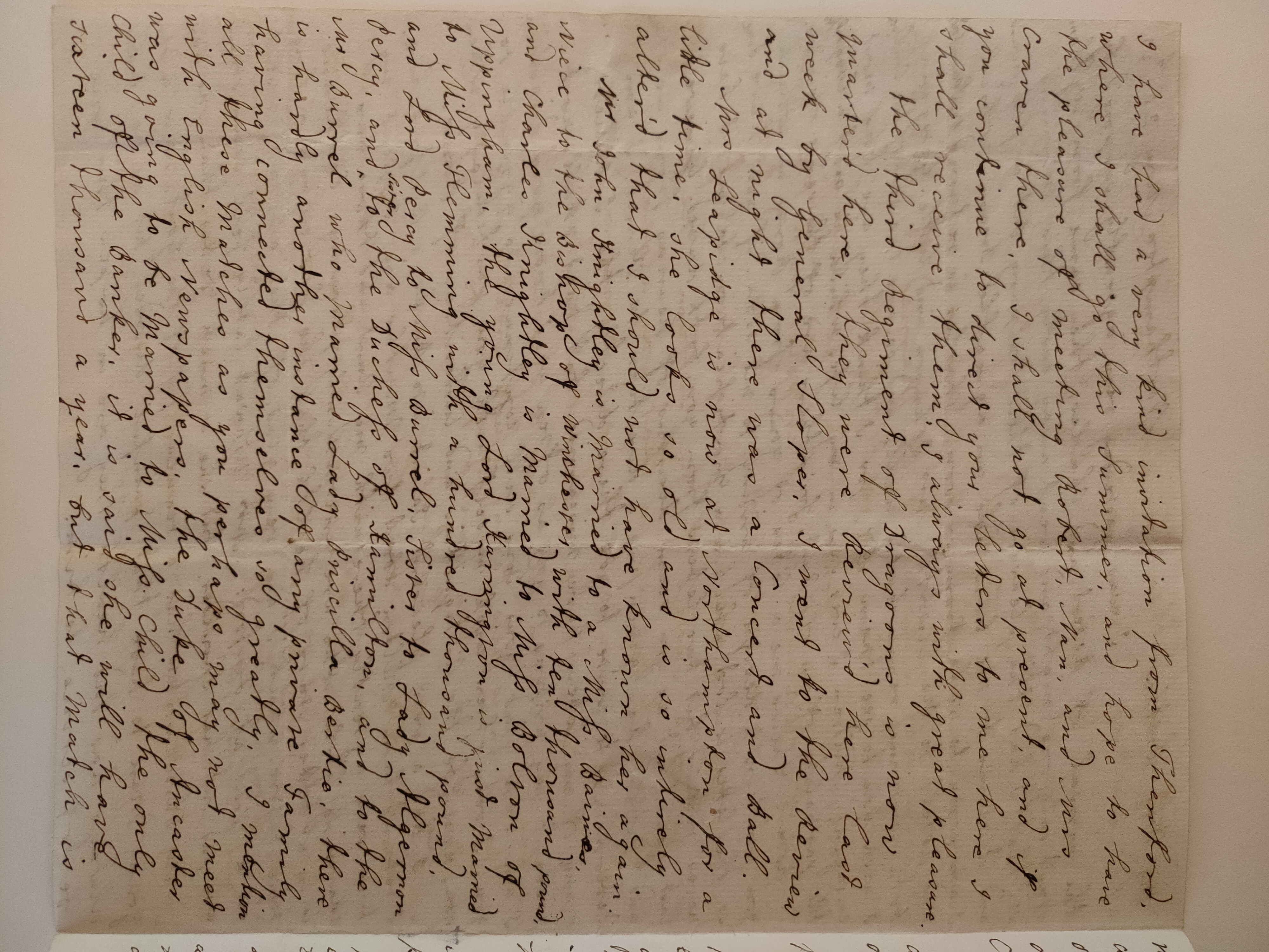 Image #2 of letter: Barbara Johnson to George William Johnson, 26 May 1779