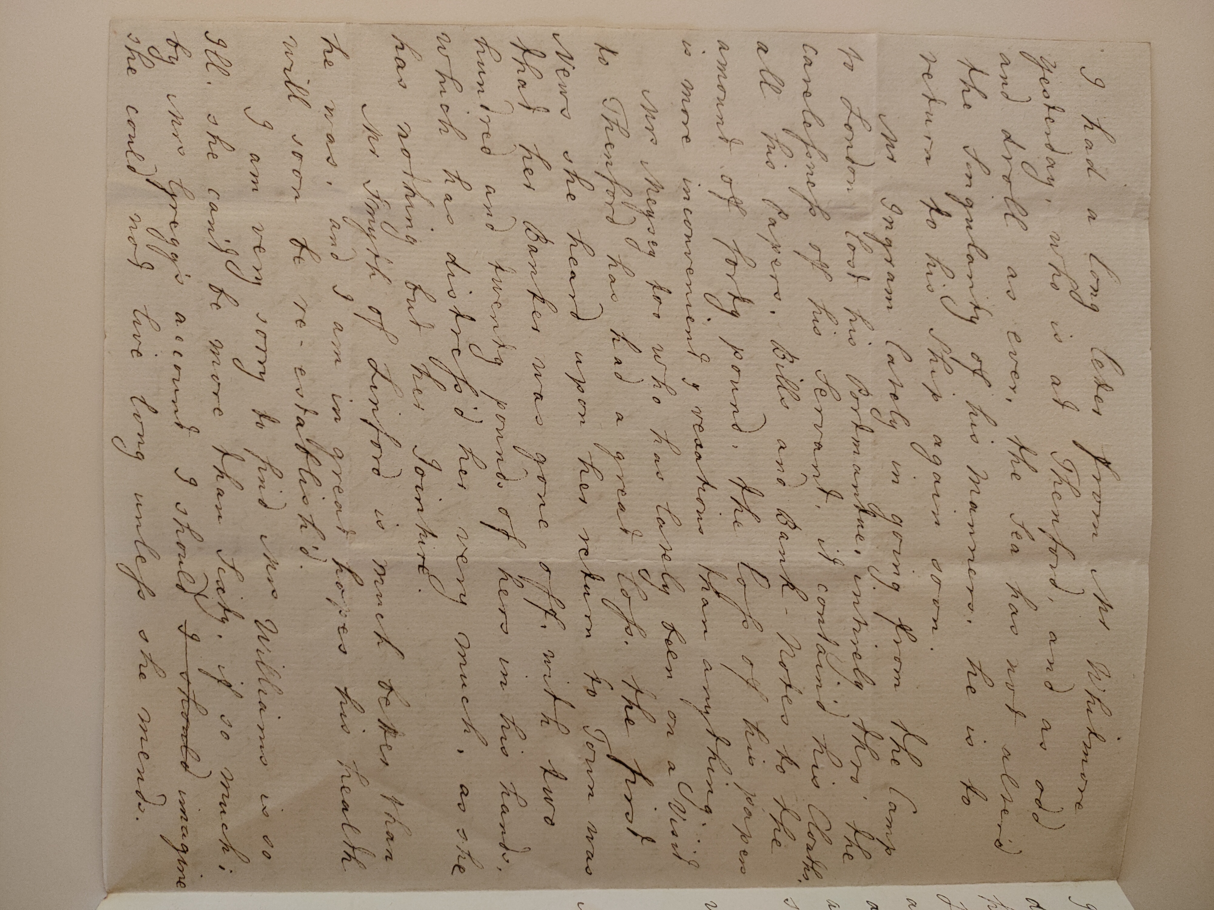 Image #2 of letter: Barbara Johnson to George William Johnson, 25 November 1780