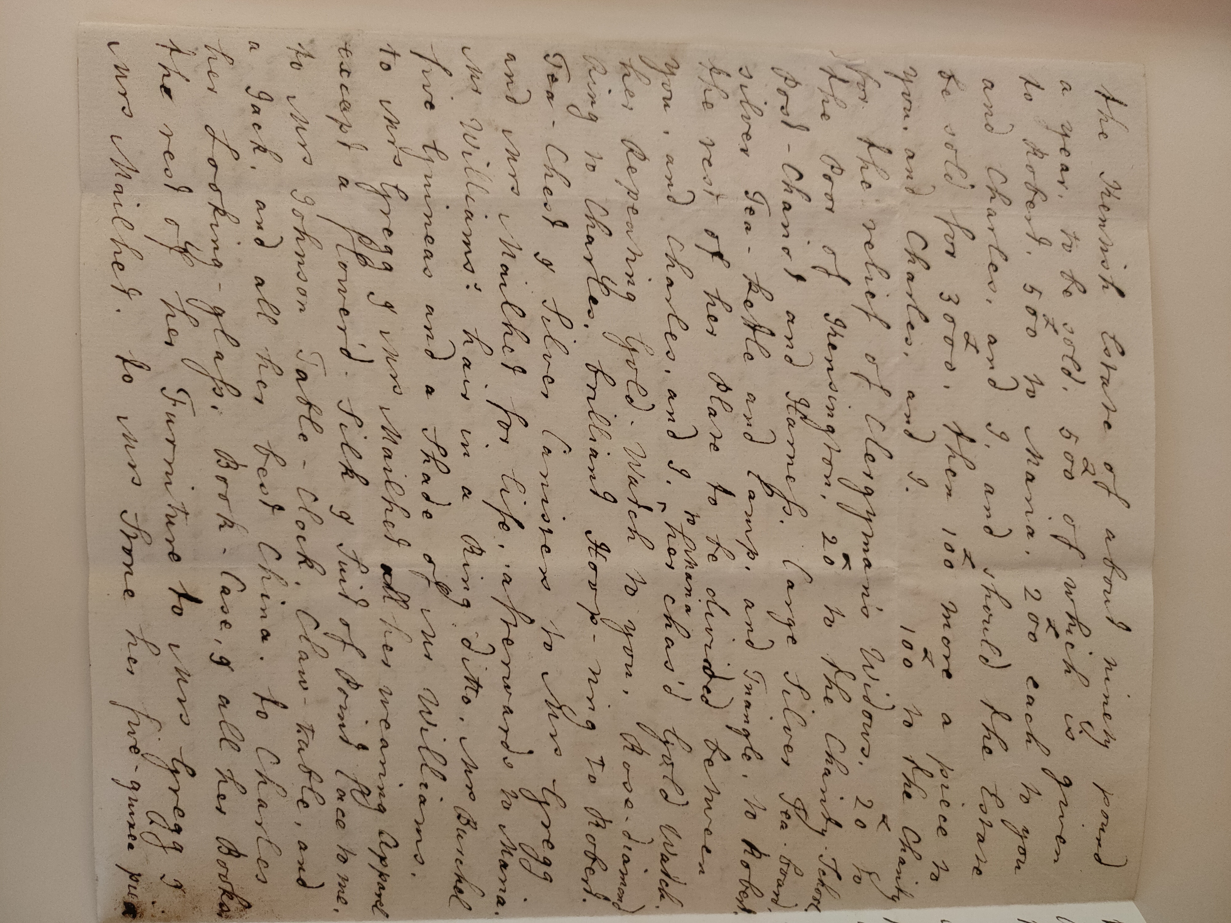 Image #2 of letter: Barbara Johnson to George William Johnson, 24 December 1780