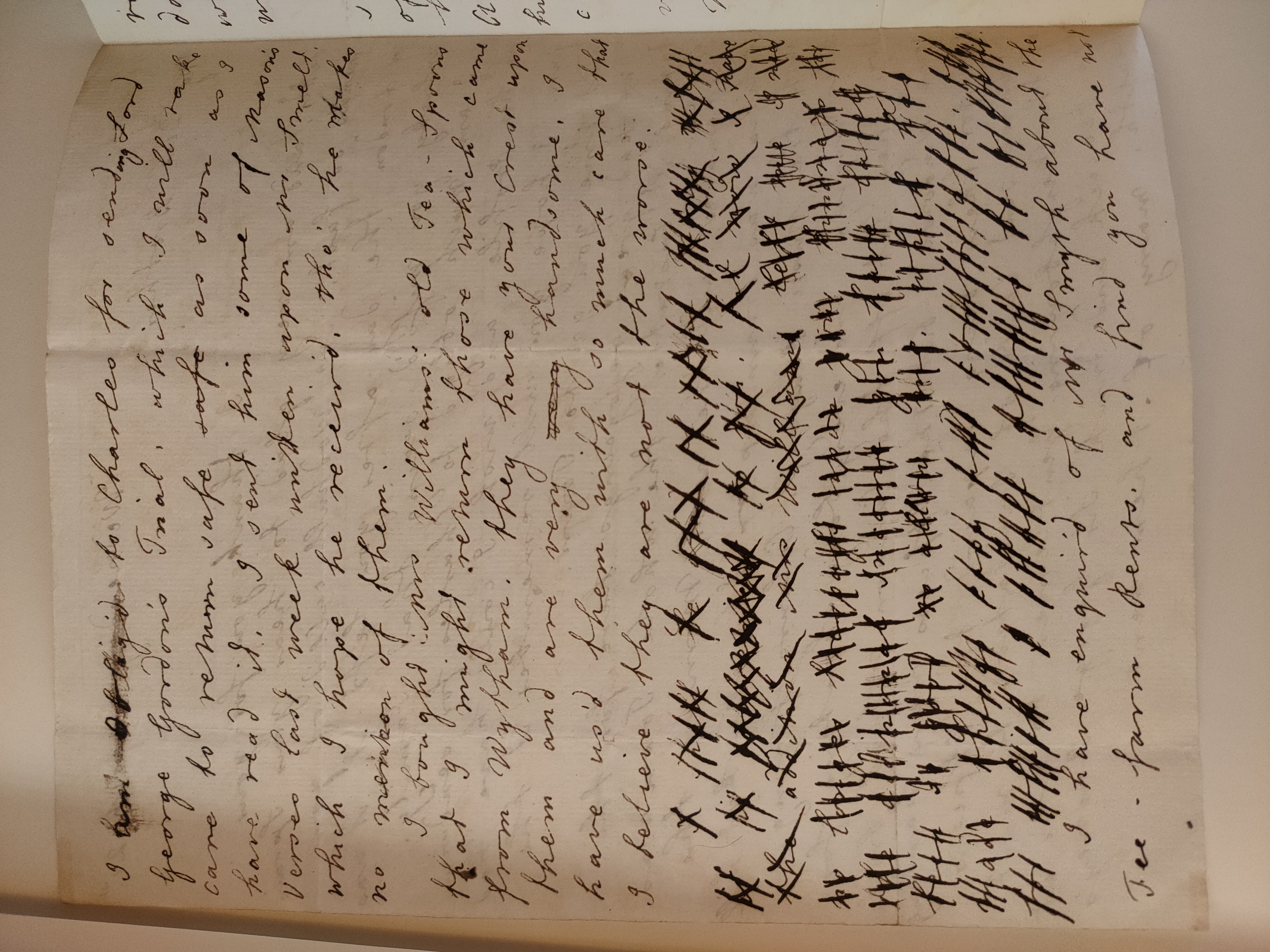 Image #2 of letter: Barbara Johnson to George William Johnson, 21 March 1780