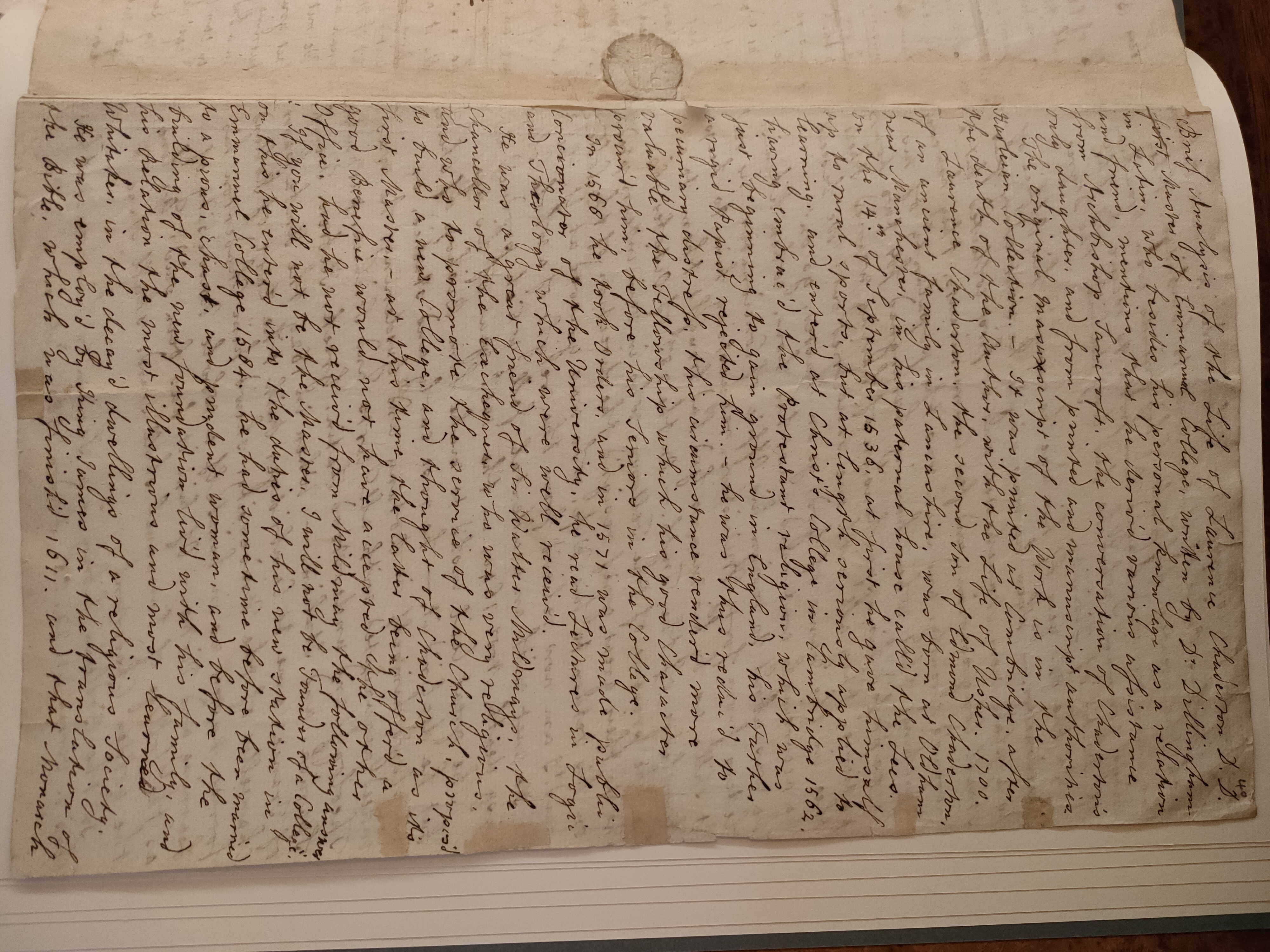 Image #3 of letter: Barbara Johnson to George William Johnson, 20 July 1803