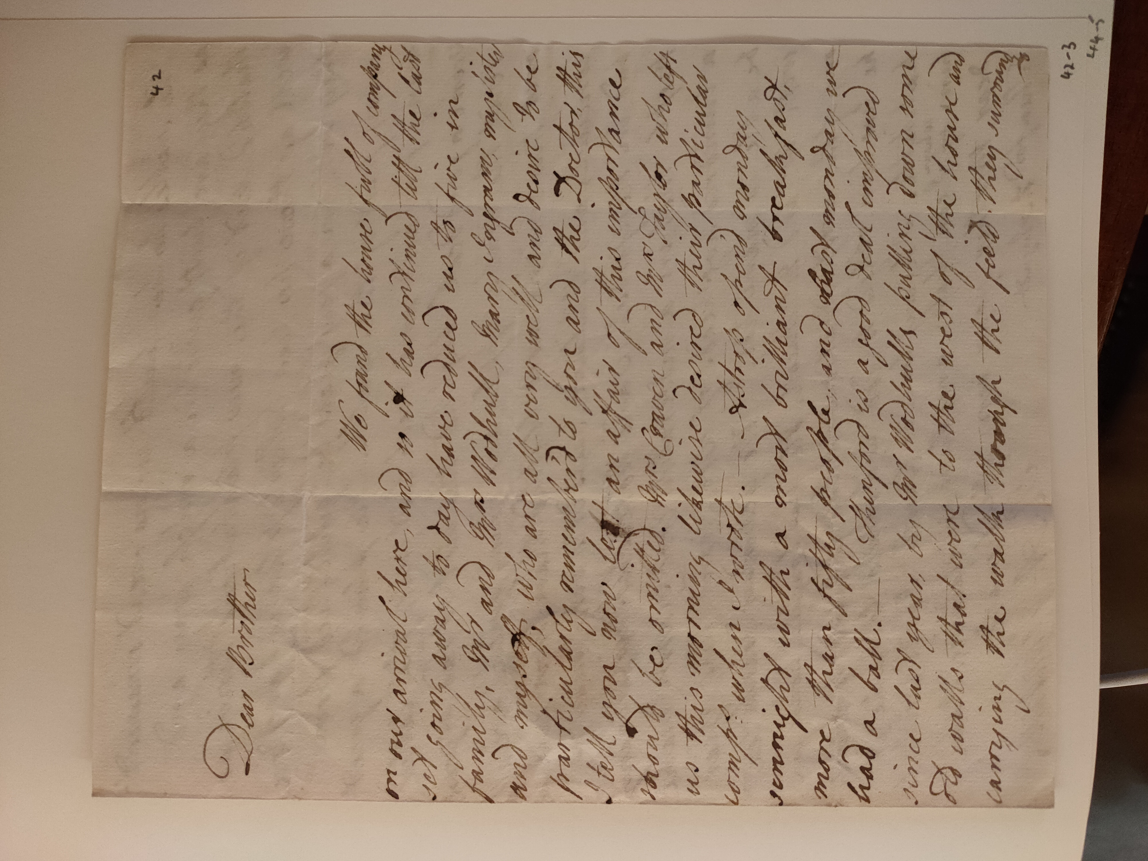 Image #1 of letter: Robert Augustus Johnson to George William Johnson, 7 August